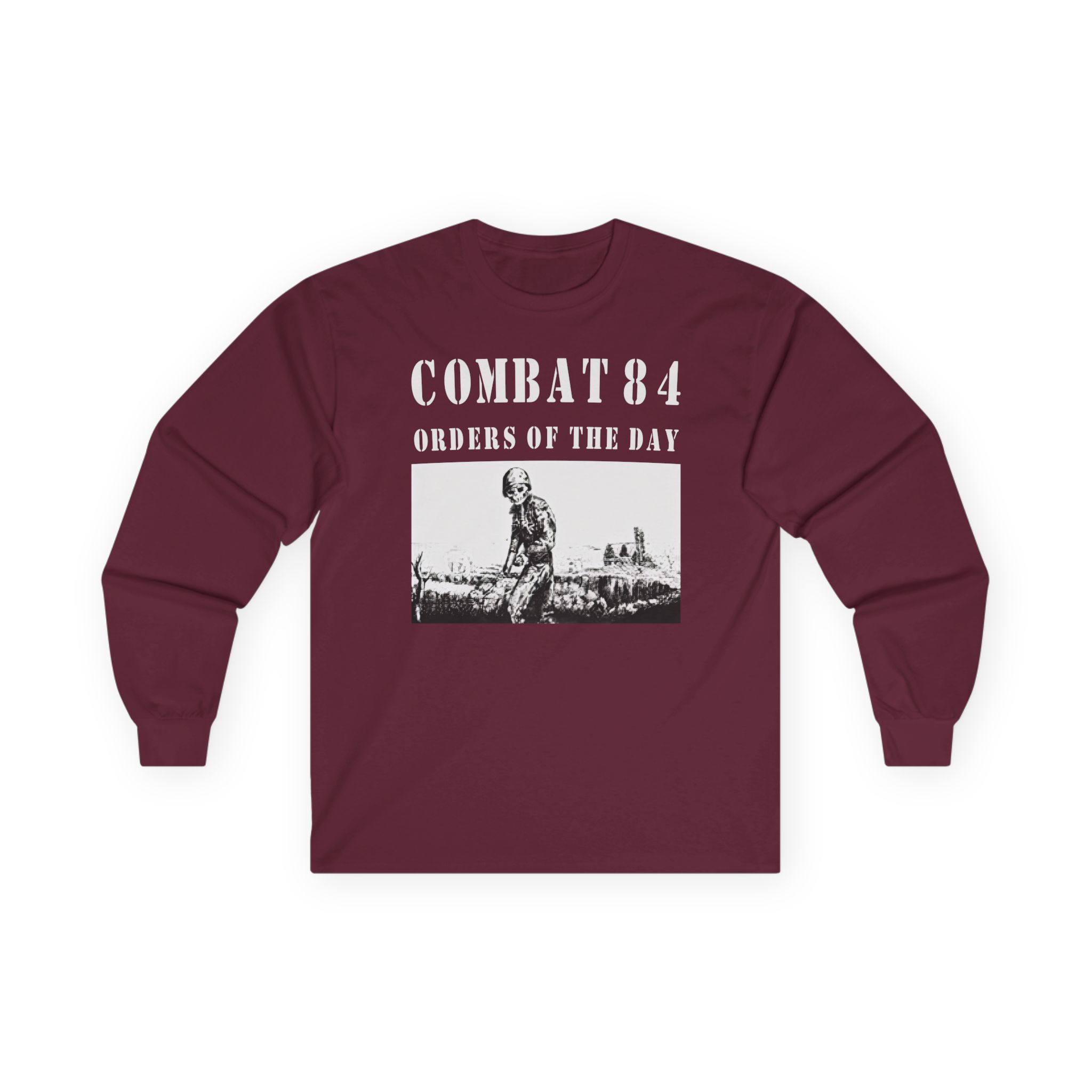 Combat 84 Maodisen Orders of the Day Unisex Ultra Cotton Long Sleeve Tee