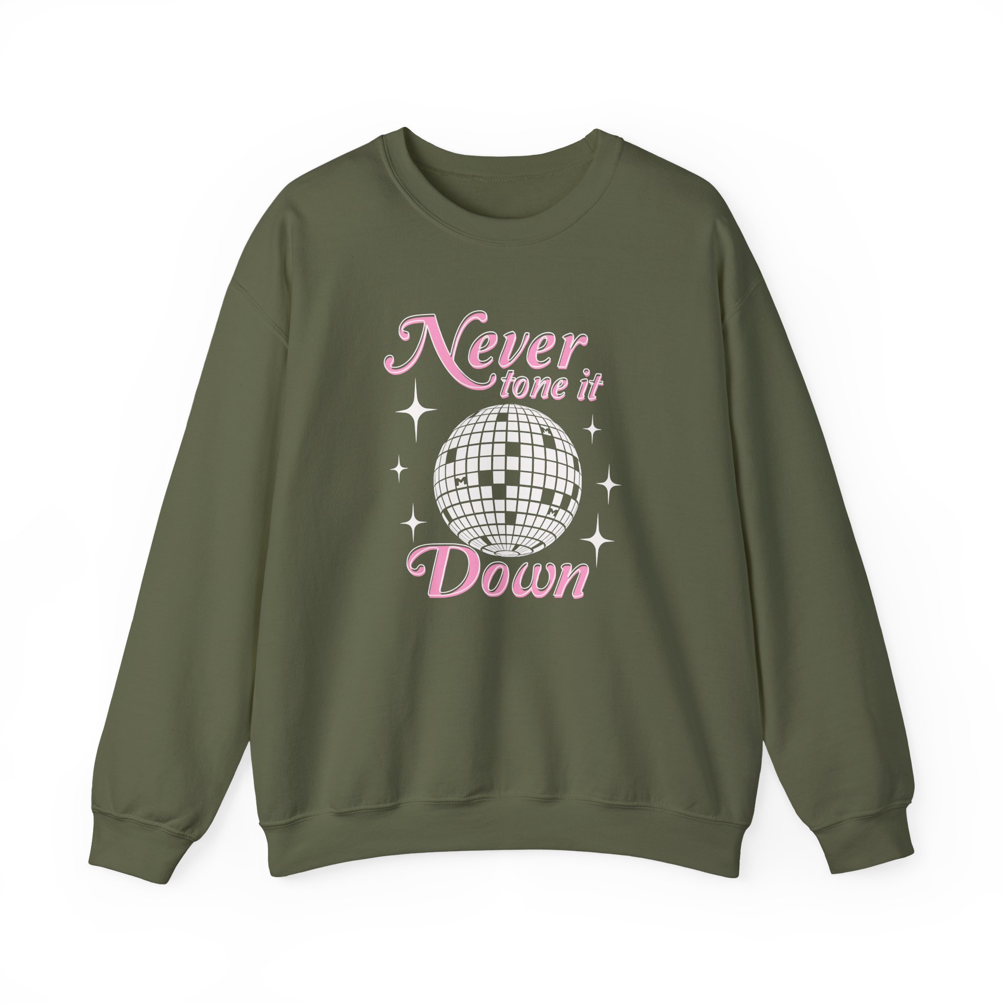 Ilona Maher Never Tone It Down Unisex Heavy Blendâ„¢ Crewneck Sweatshirt