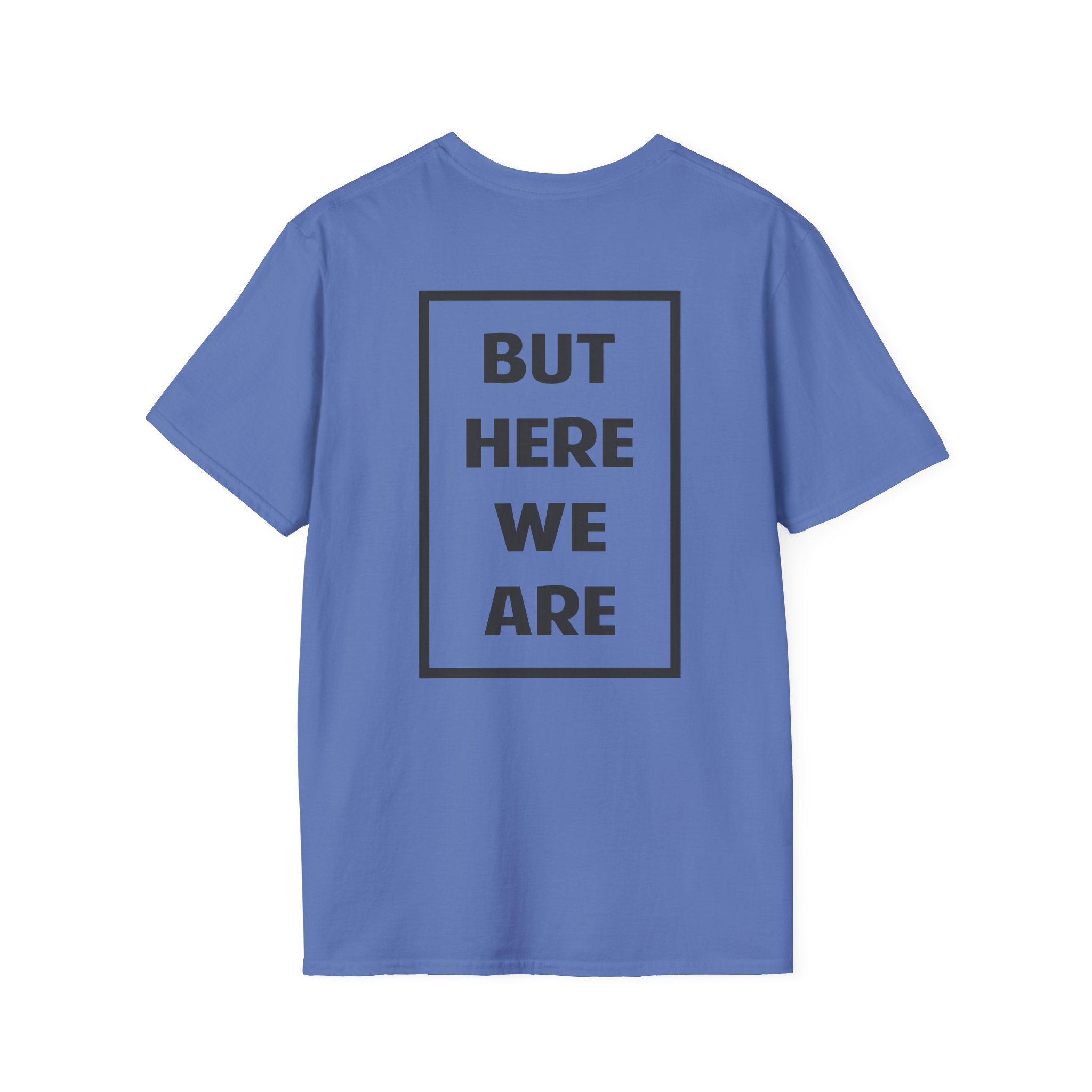 Foo Fighters but Here We Are Unisex Softstyle T-Shirt