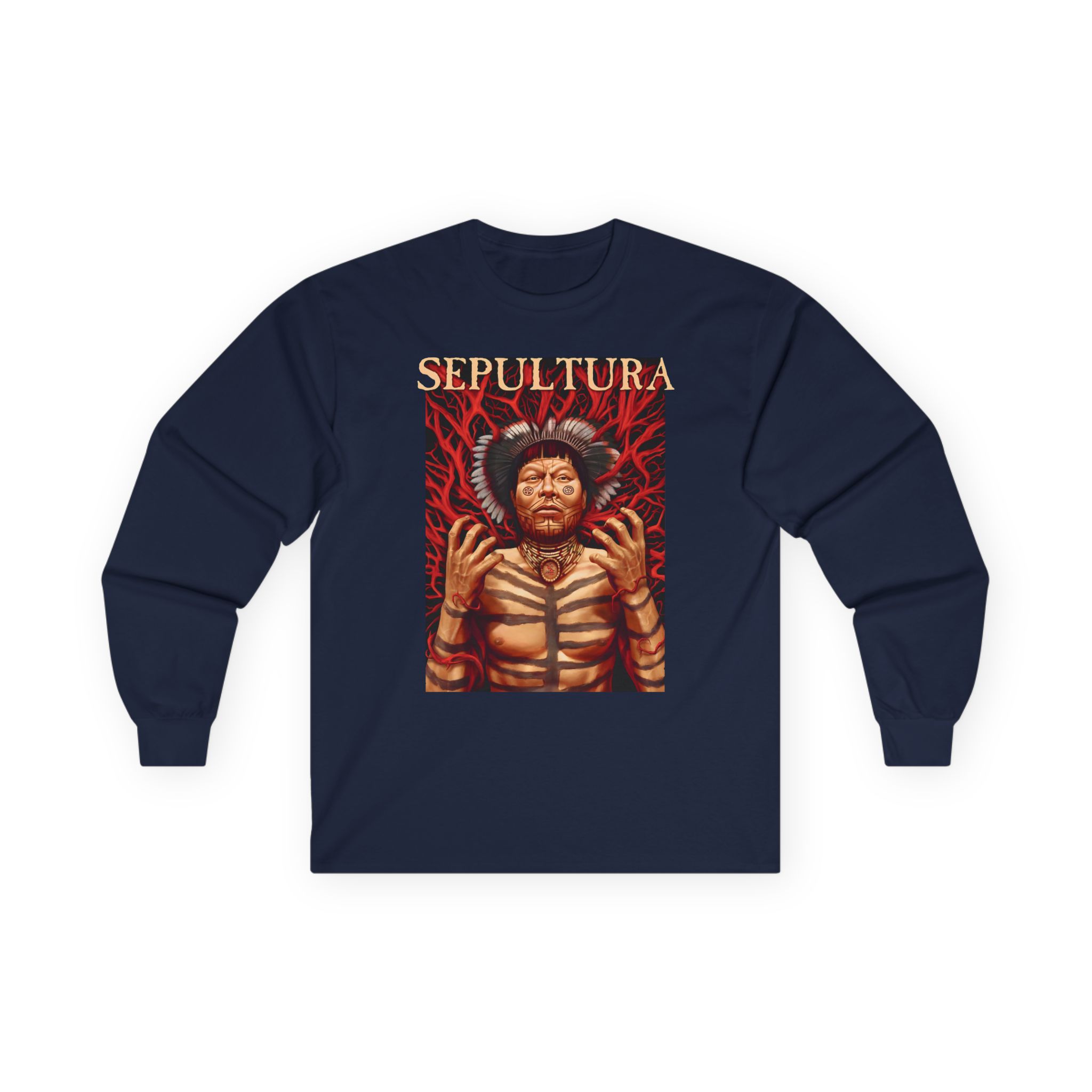 Sepultura Roots Unisex Ultra Cotton Long Sleeve Tee
