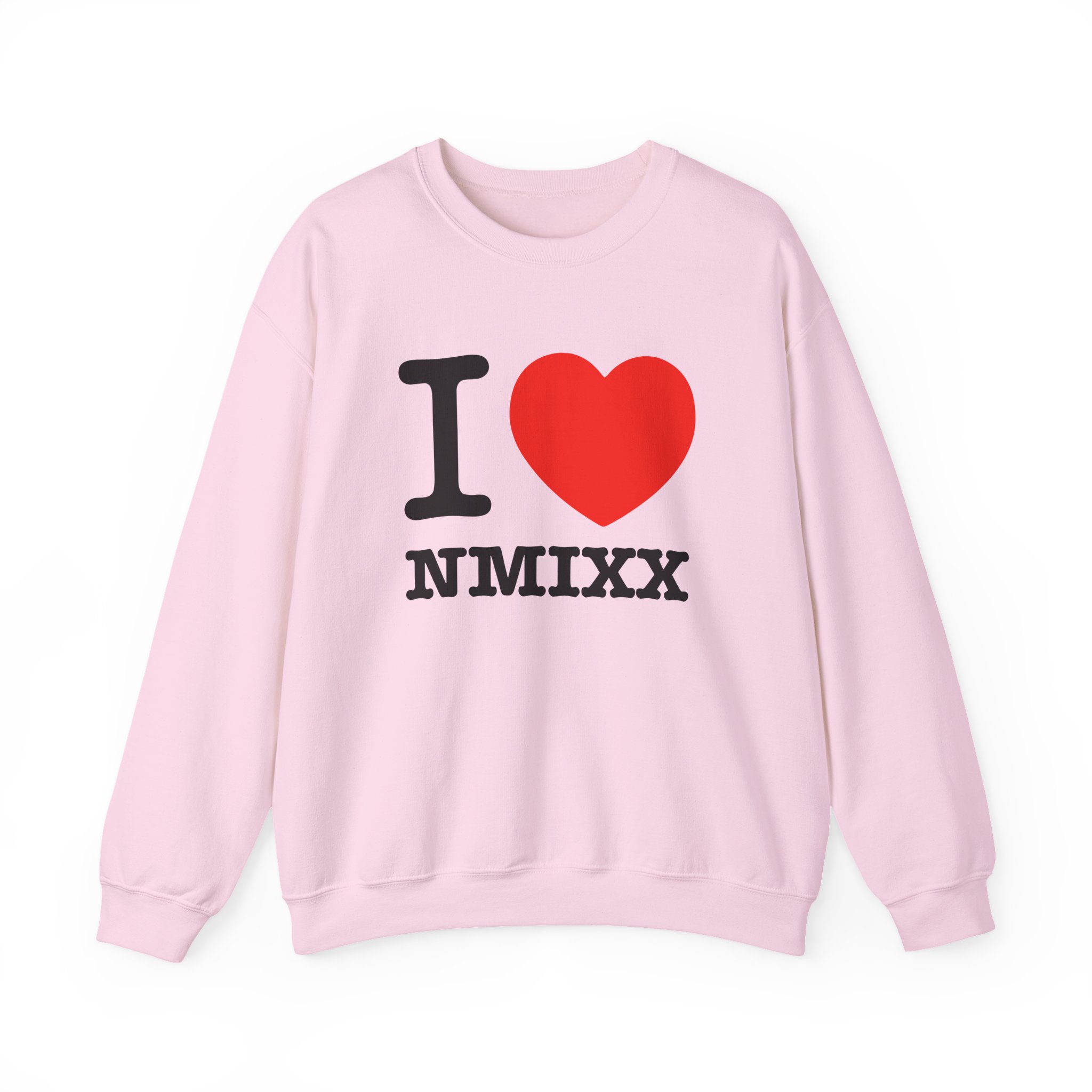 I Love Nmixx Unisex Heavy Blendâ„¢ Crewneck Sweatshirt