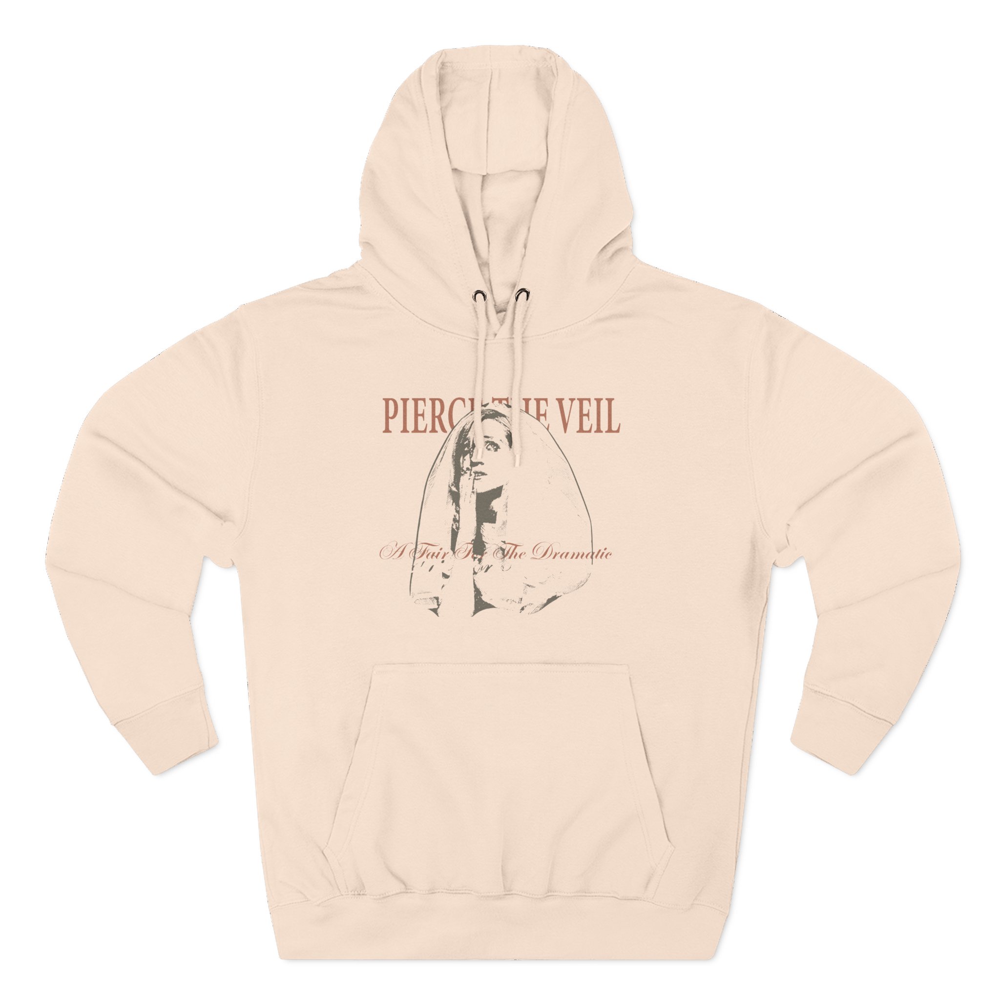 Pierce the Veil a Flair for the Dramatic Crying Bride Three-Panel Fleece Hoodie