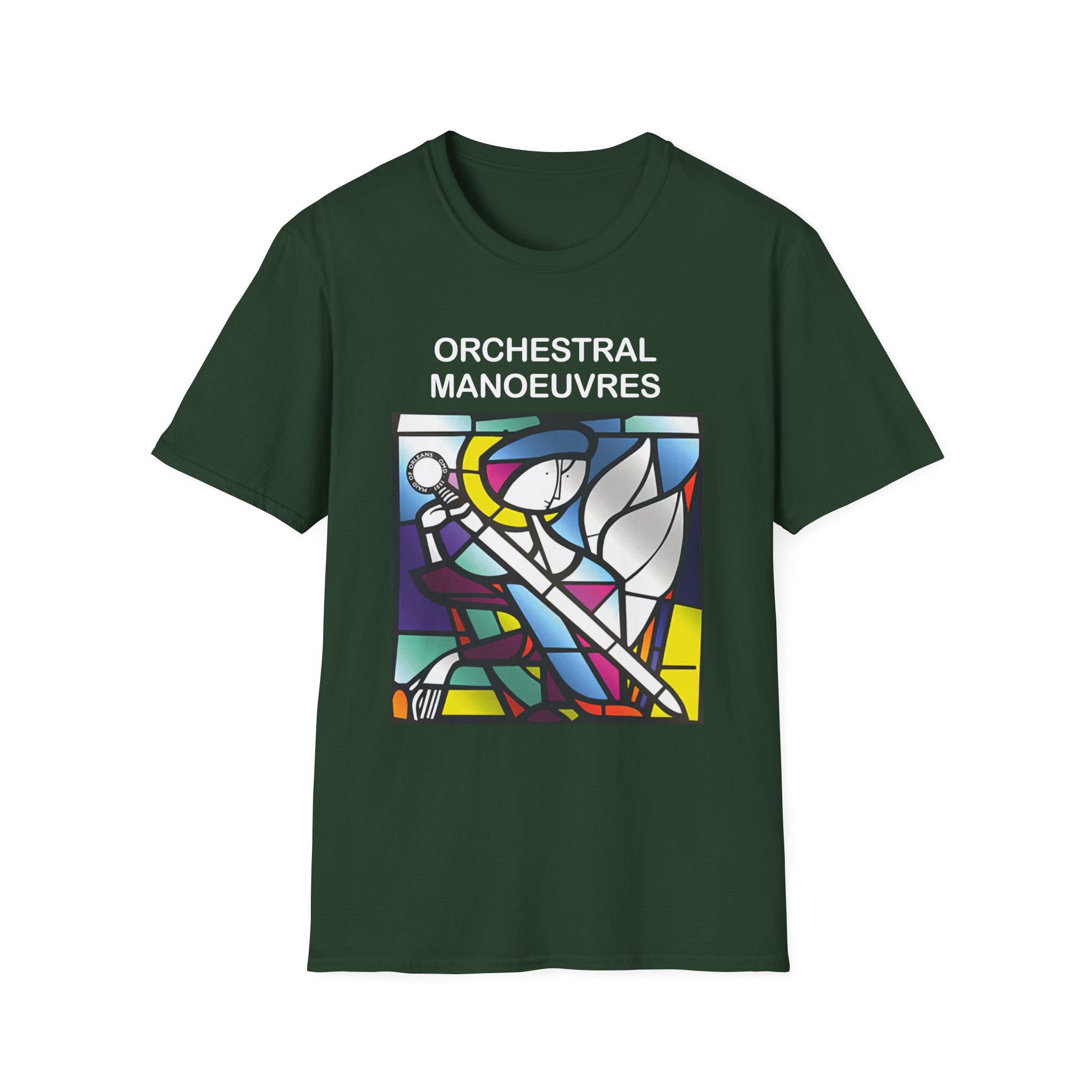 Omd Orchestral Manoeuvres Unisex Softstyle T-Shirt
