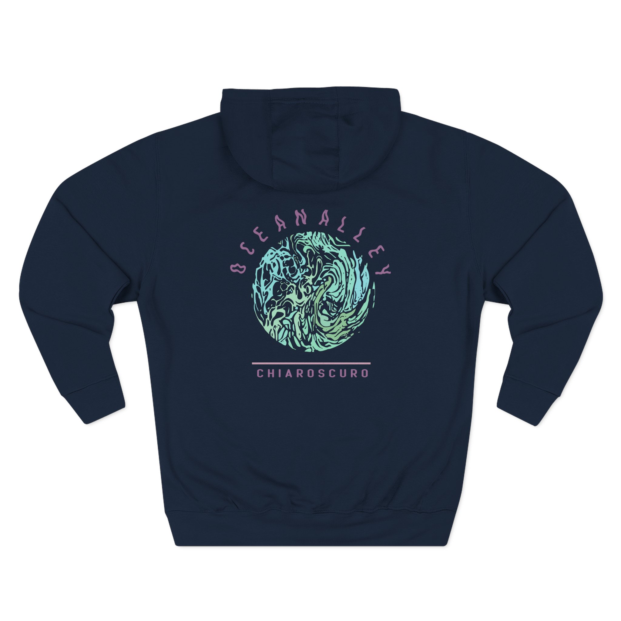 Ocean Alley Chiaroscuro Logo Three-Panel Fleece Hoodie