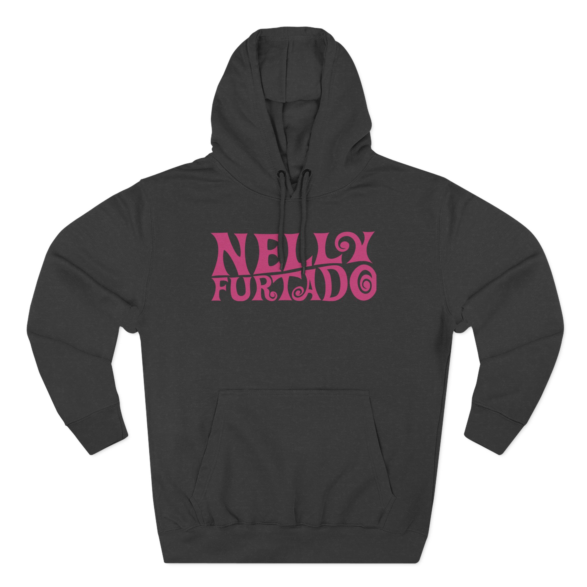 Nelly Furtado Three-Panel Fleece Hoodie