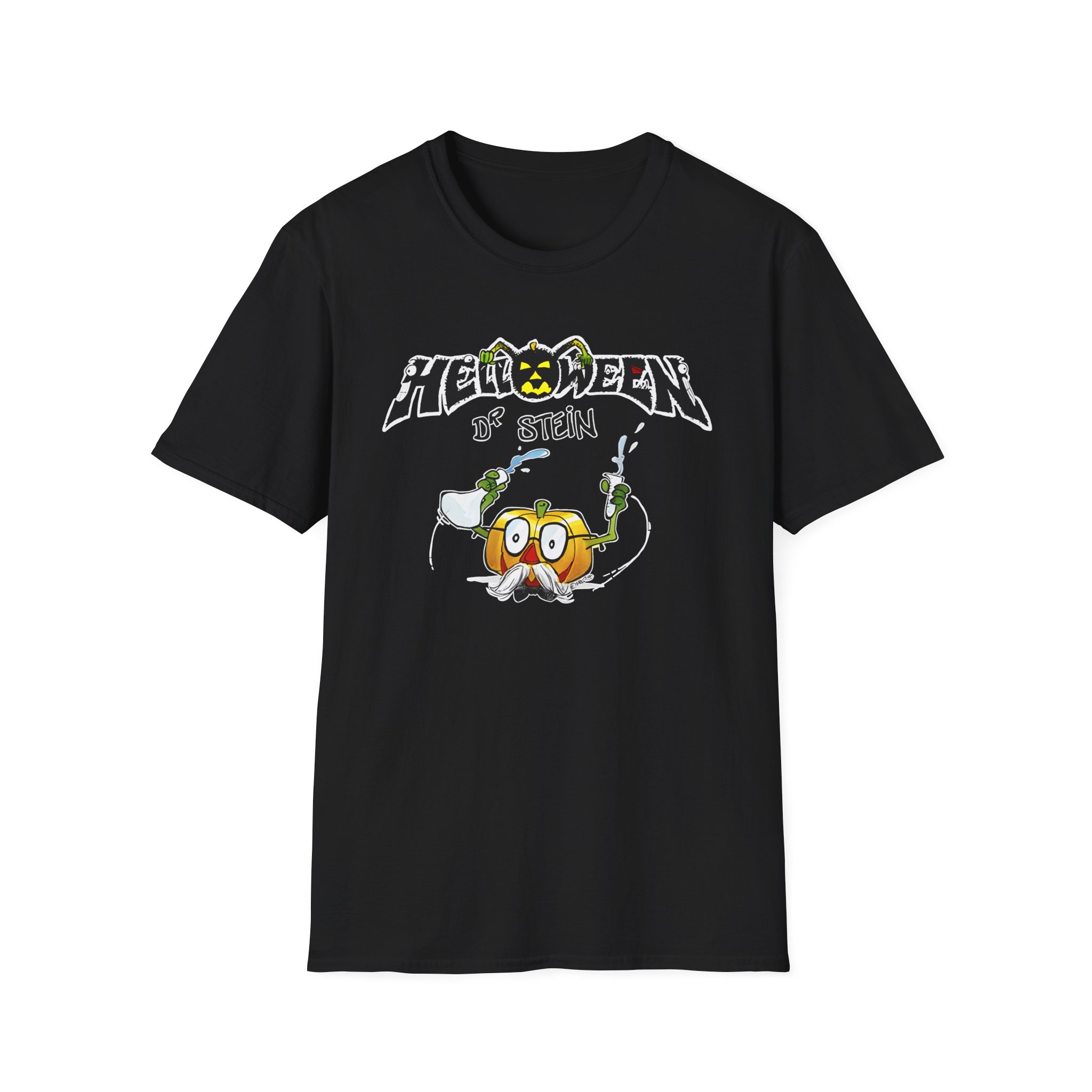 Helloween Dr. Stein Zipper Unisex Softstyle T-Shirt