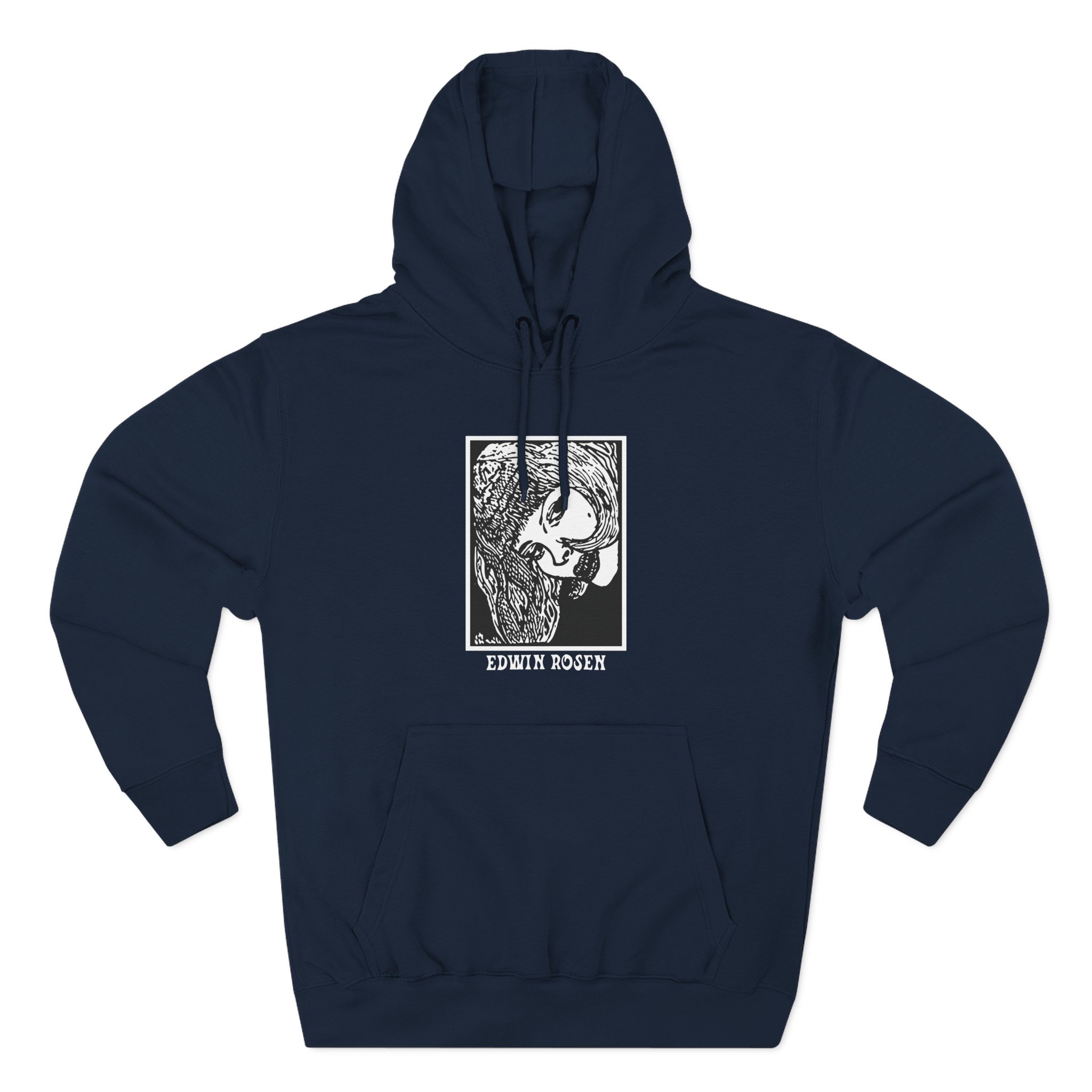 Edwin Rosen Three-Panel Fleece Hoodie