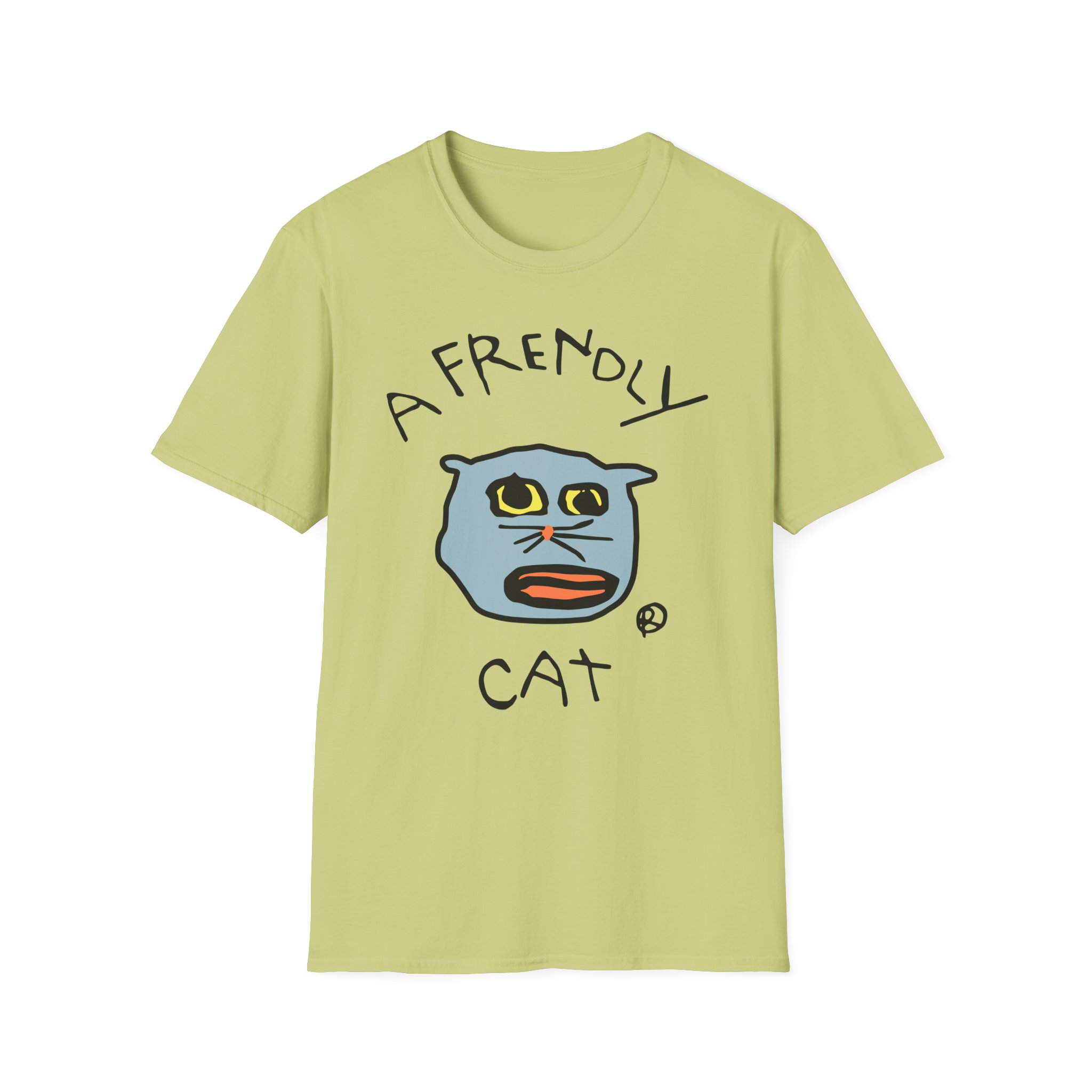 Lirik Just a Frendly Cat Unisex Softstyle T-Shirt