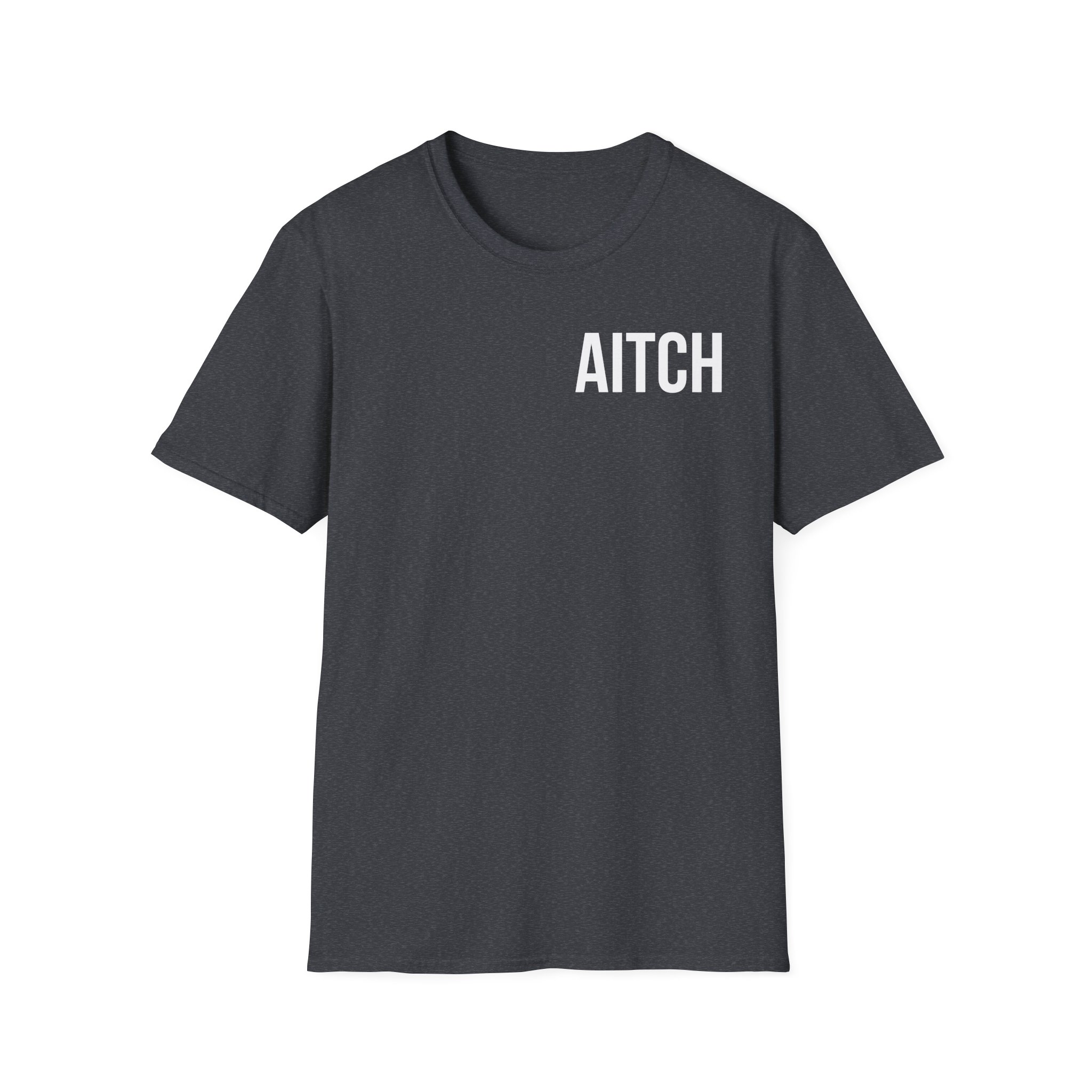 Aitch Pocket Logo Unisex Softstyle T-Shirt