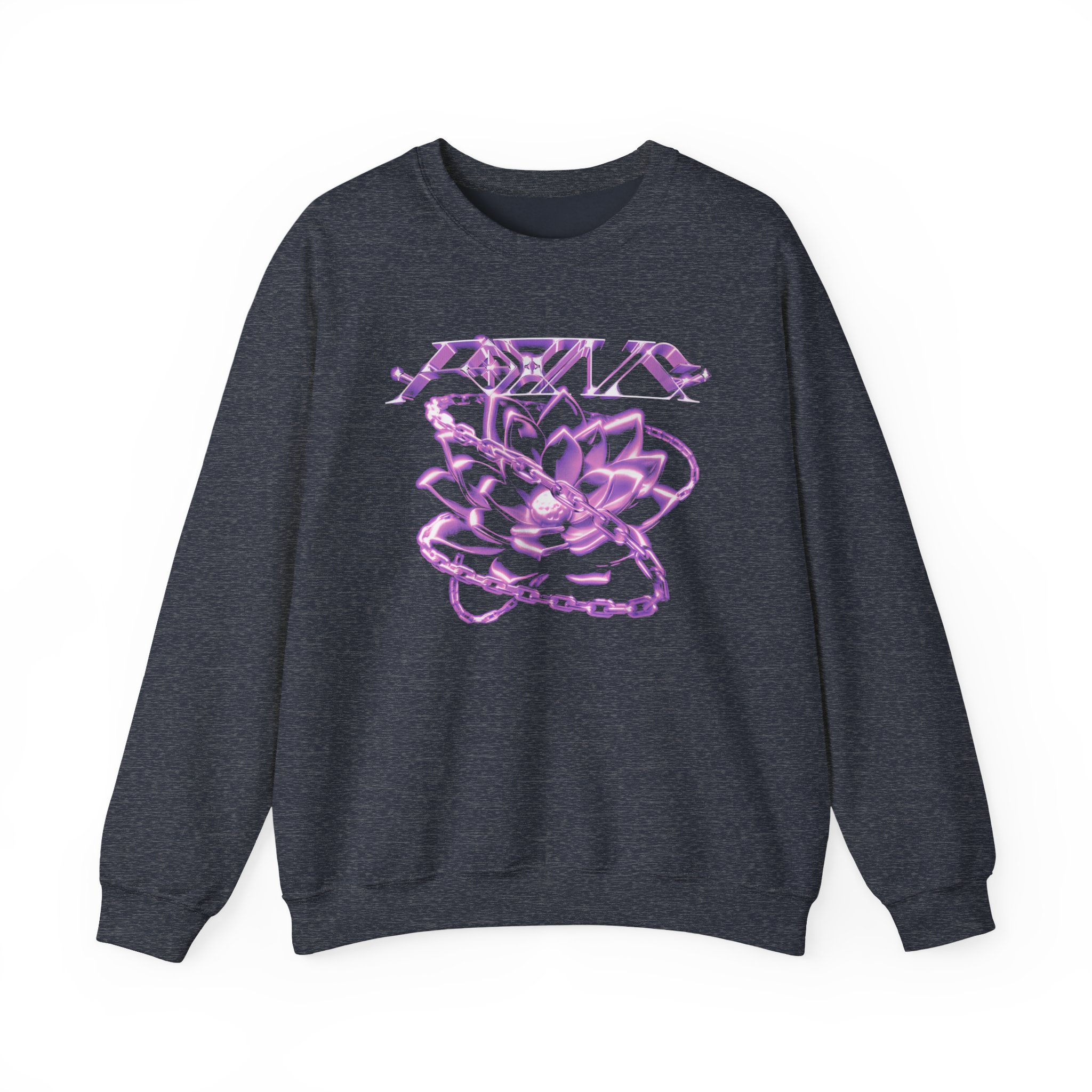 Foxing Chained Unisex Heavy Blendâ„¢ Crewneck Sweatshirt