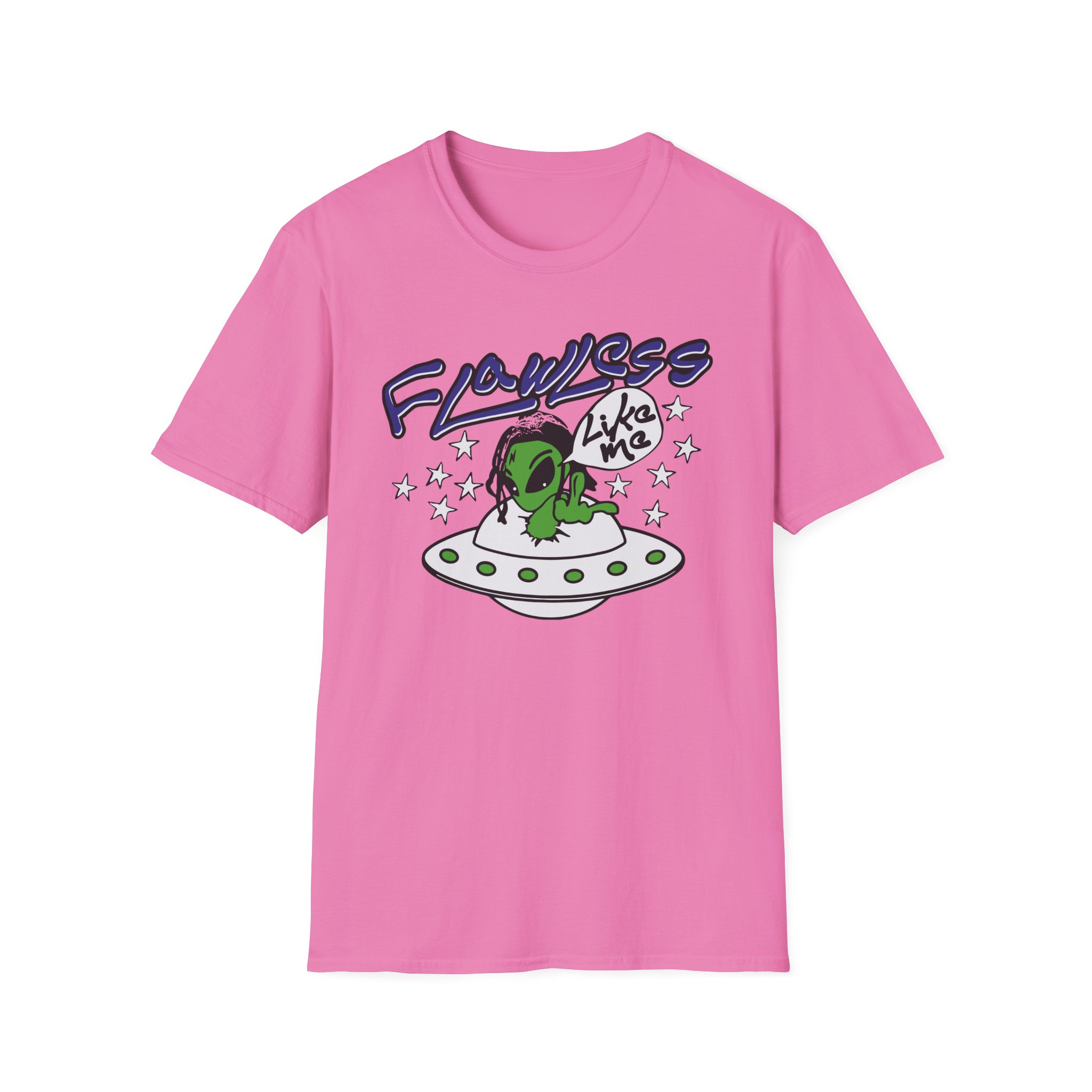 Lucki Flawless Like Me Alien Unisex Softstyle T-Shirt