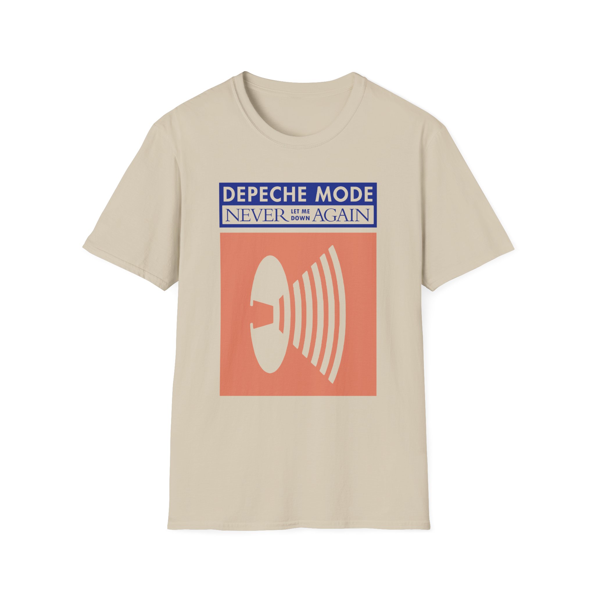 Depeche Mode Never Let Me Down Again Unisex Softstyle T-Shirt