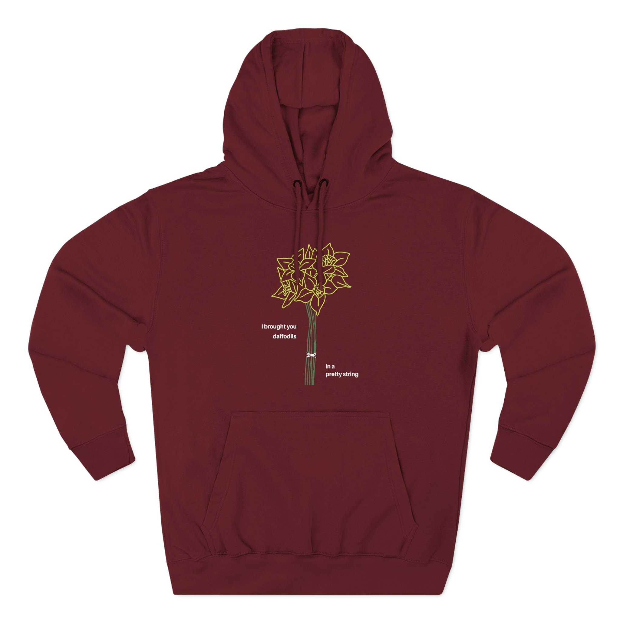 Tom Odell Daffodils Three-Panel Fleece Hoodie