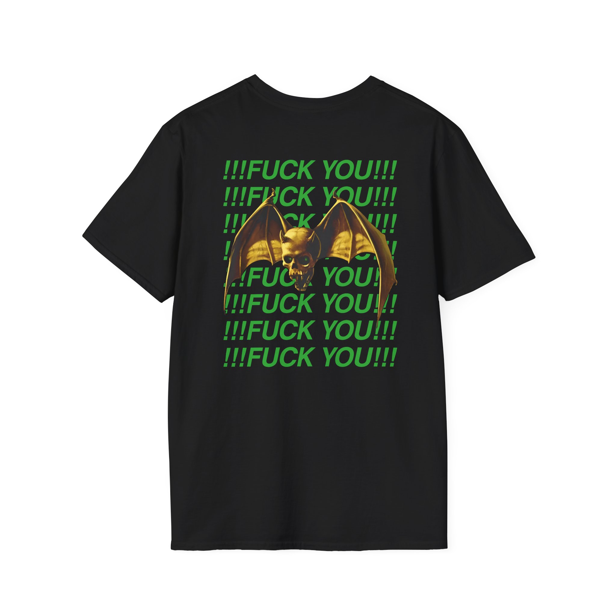 Overkill We Don't Care - Fuck You Unisex Softstyle T-Shirt