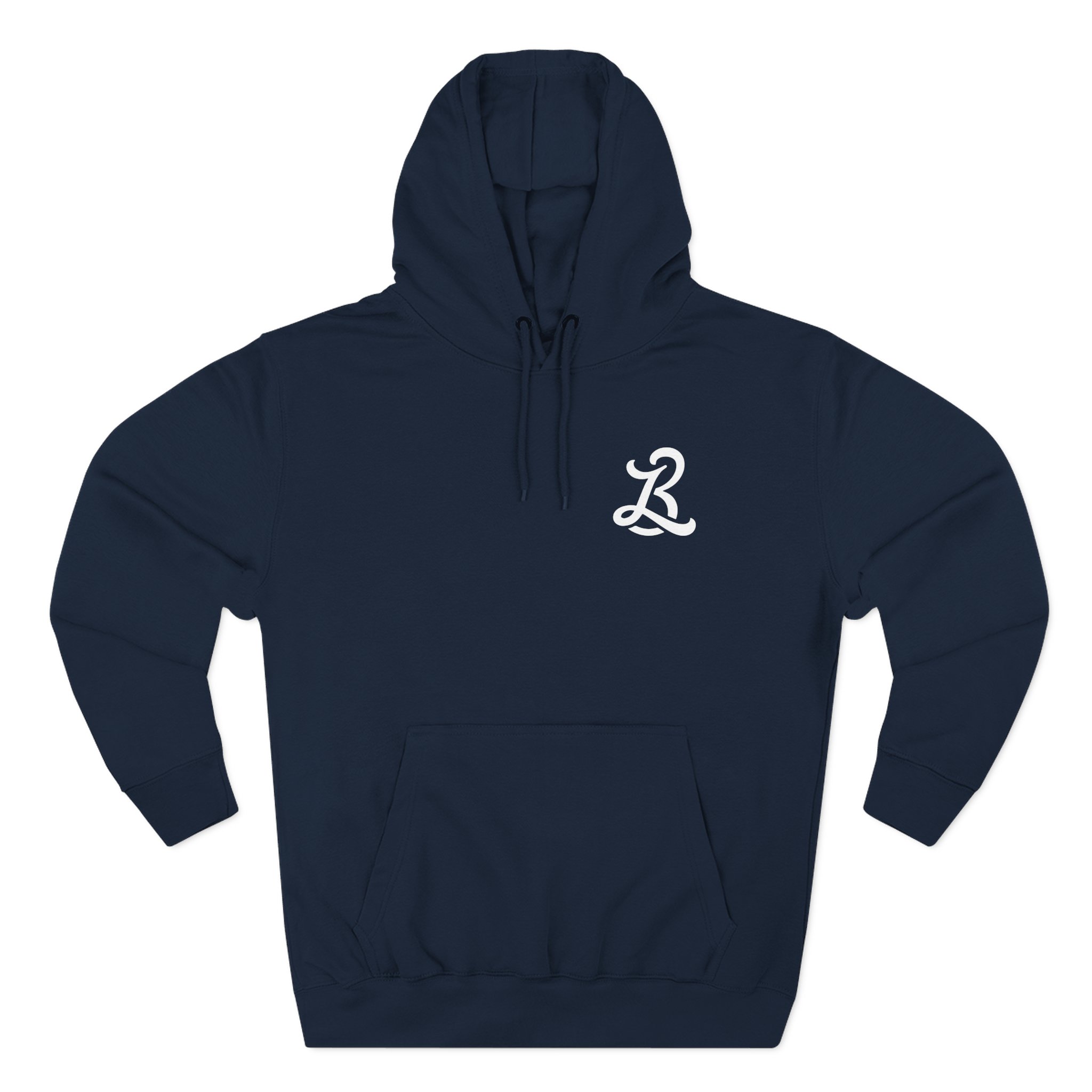 Little Brother Monogram Three-Panel Fleece Hoodie