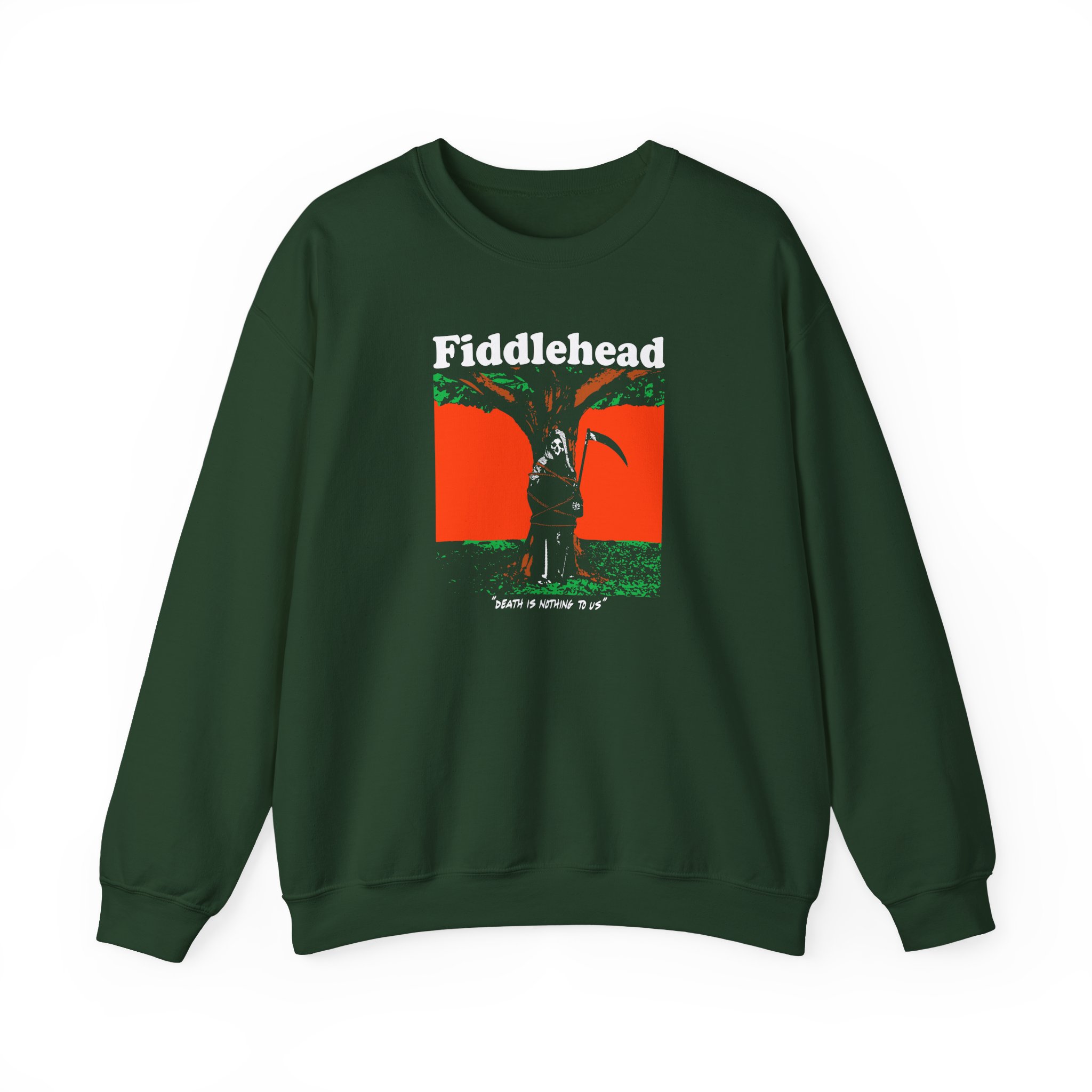 Fiddlehead Death is Nothing to Us Unisex Heavy Blendâ„¢ Crewneck Sweatshirt