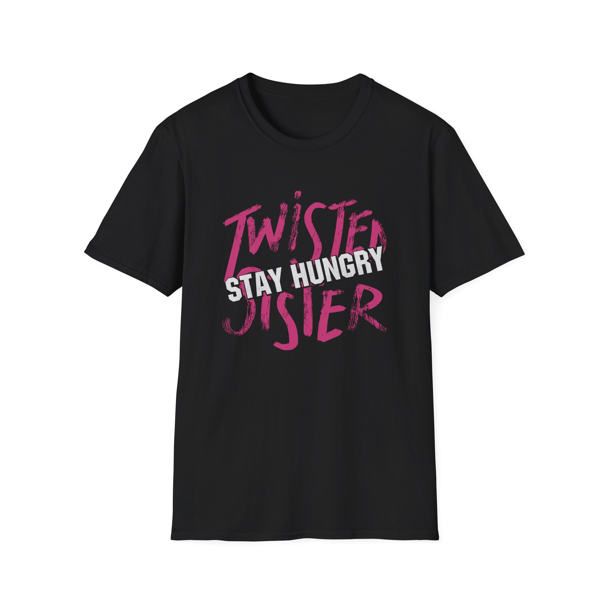 Distressed We're Not Gonna Take It Twisted Sister Unisex Softstyle T-Shirt