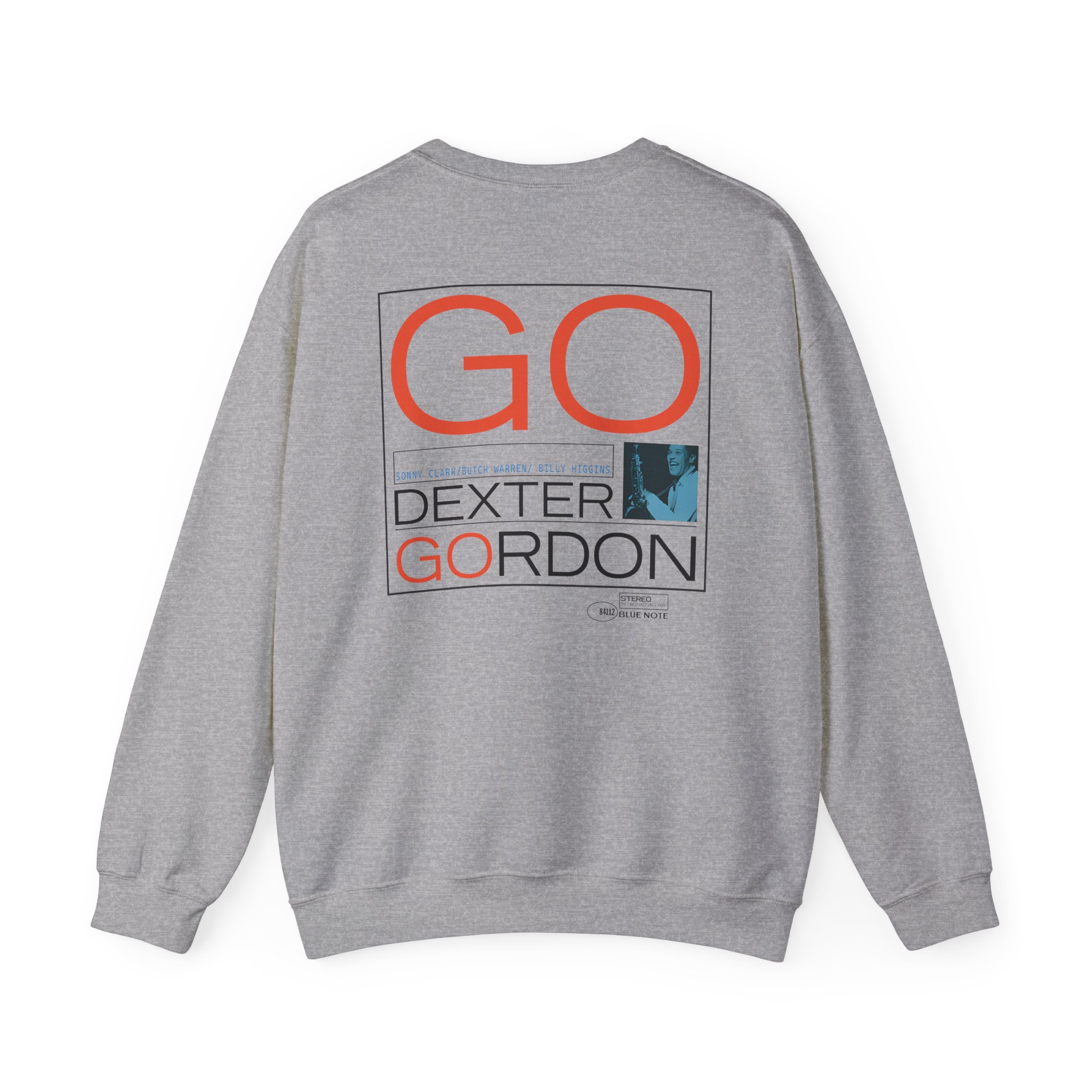 Blue Note Dexter Gordon Go 84112 Unisex Heavy Blendâ„¢ Crewneck Sweatshirt