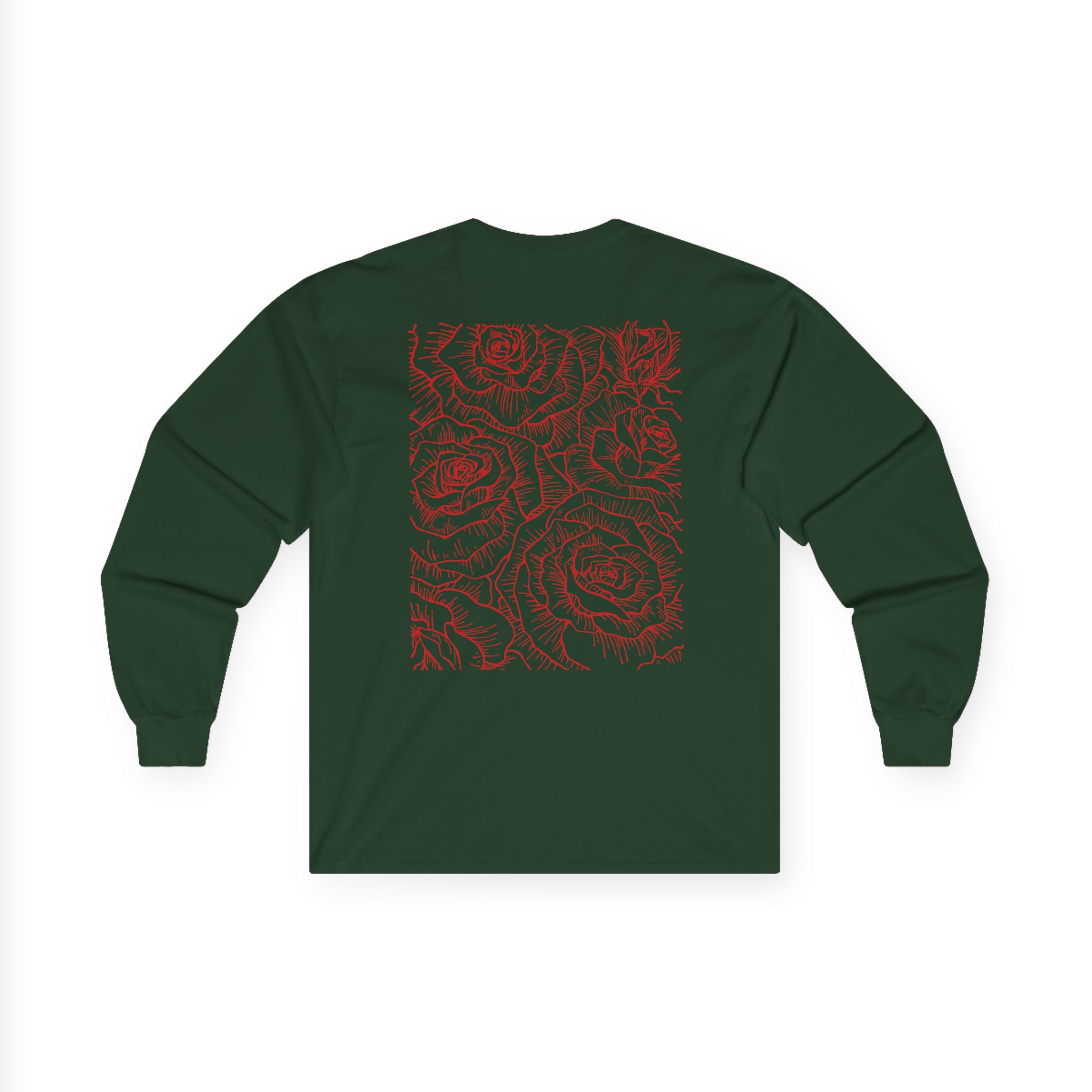 Ceremony Red Roses Unisex Ultra Cotton Long Sleeve Tee