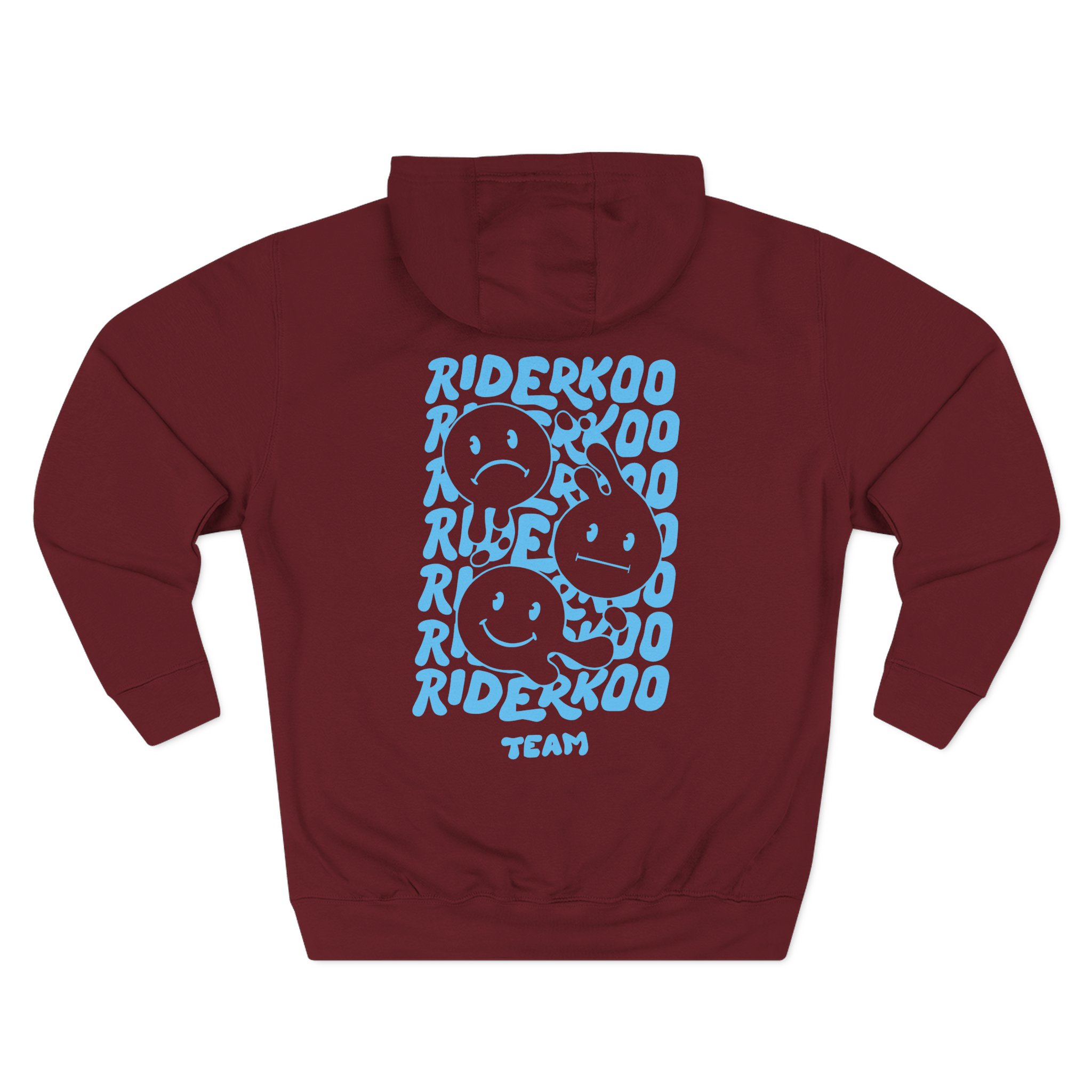 Riderkoo Three-Panel Fleece Hoodie