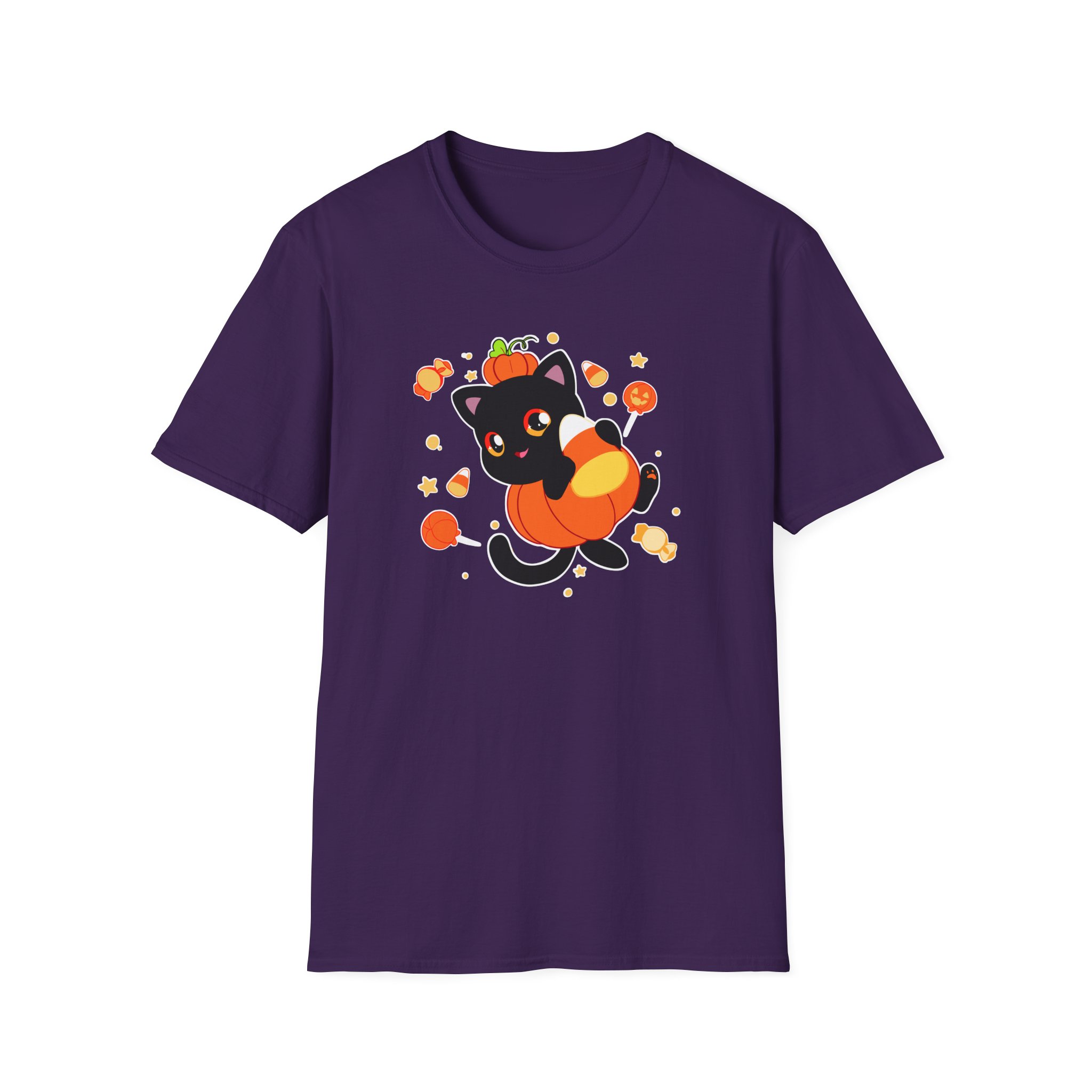 Aphmau Pumpkin Cat Unisex Softstyle T-Shirt