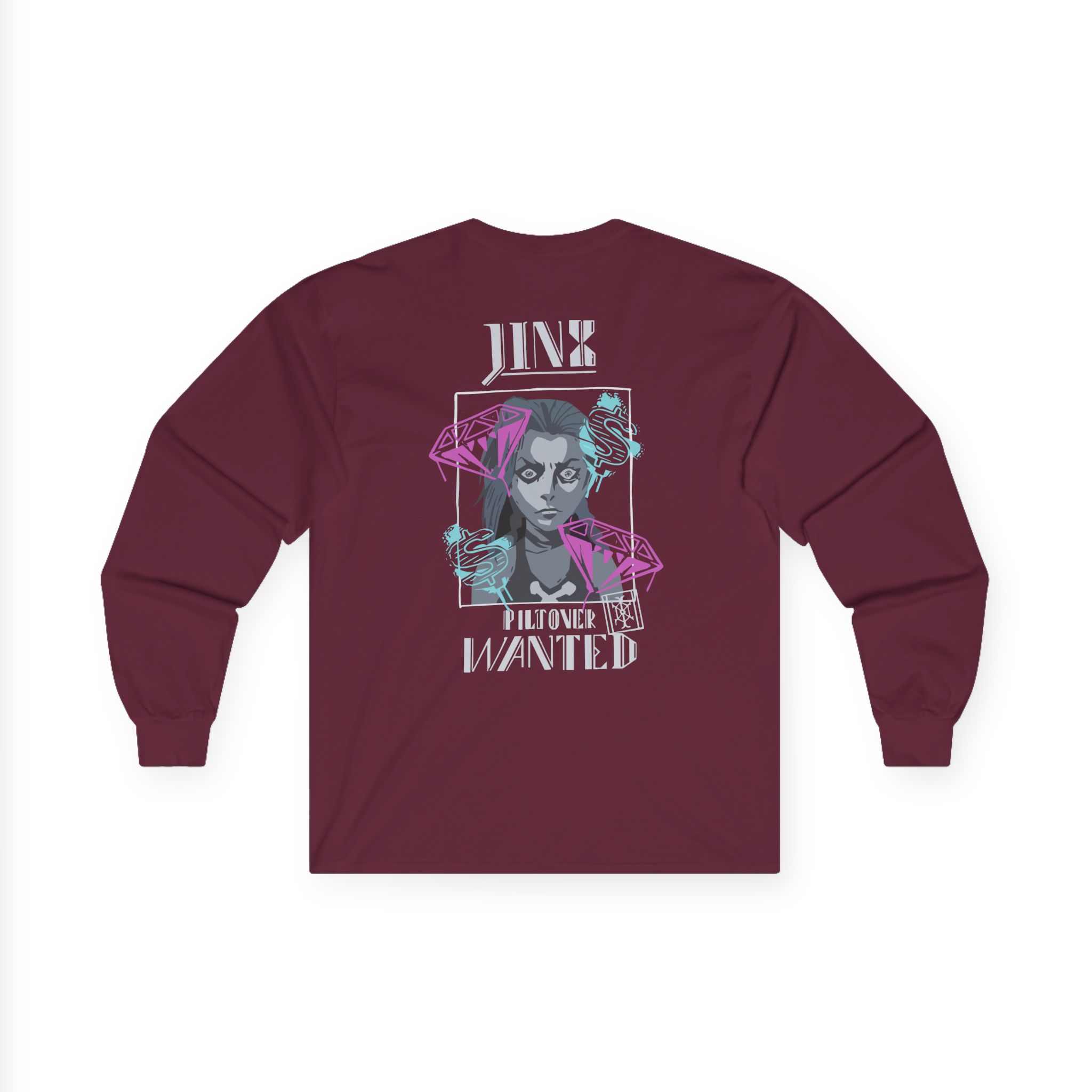Jinx Arcane Unisex Ultra Cotton Long Sleeve Tee