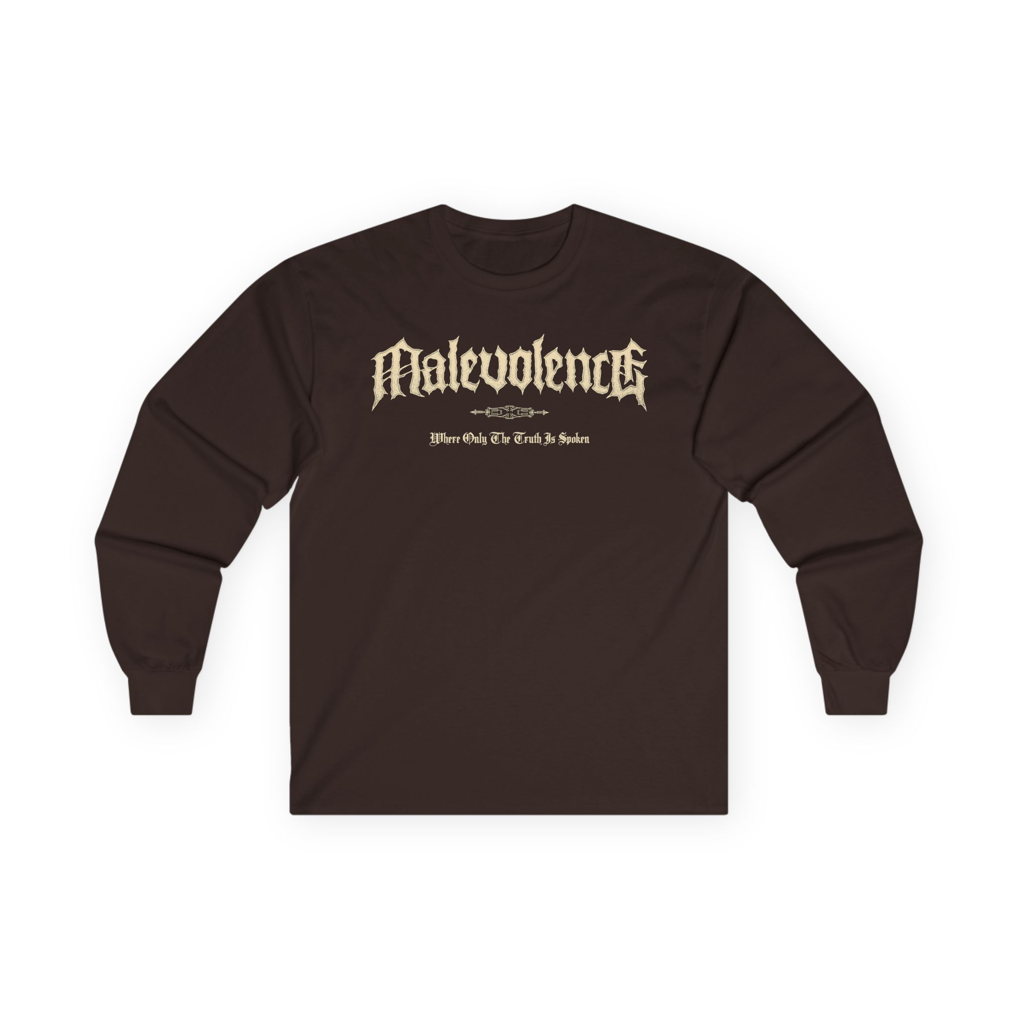 Malevolence Where Only the Truth is Spoken Unisex Ultra Cotton Long Sleeve Tee
