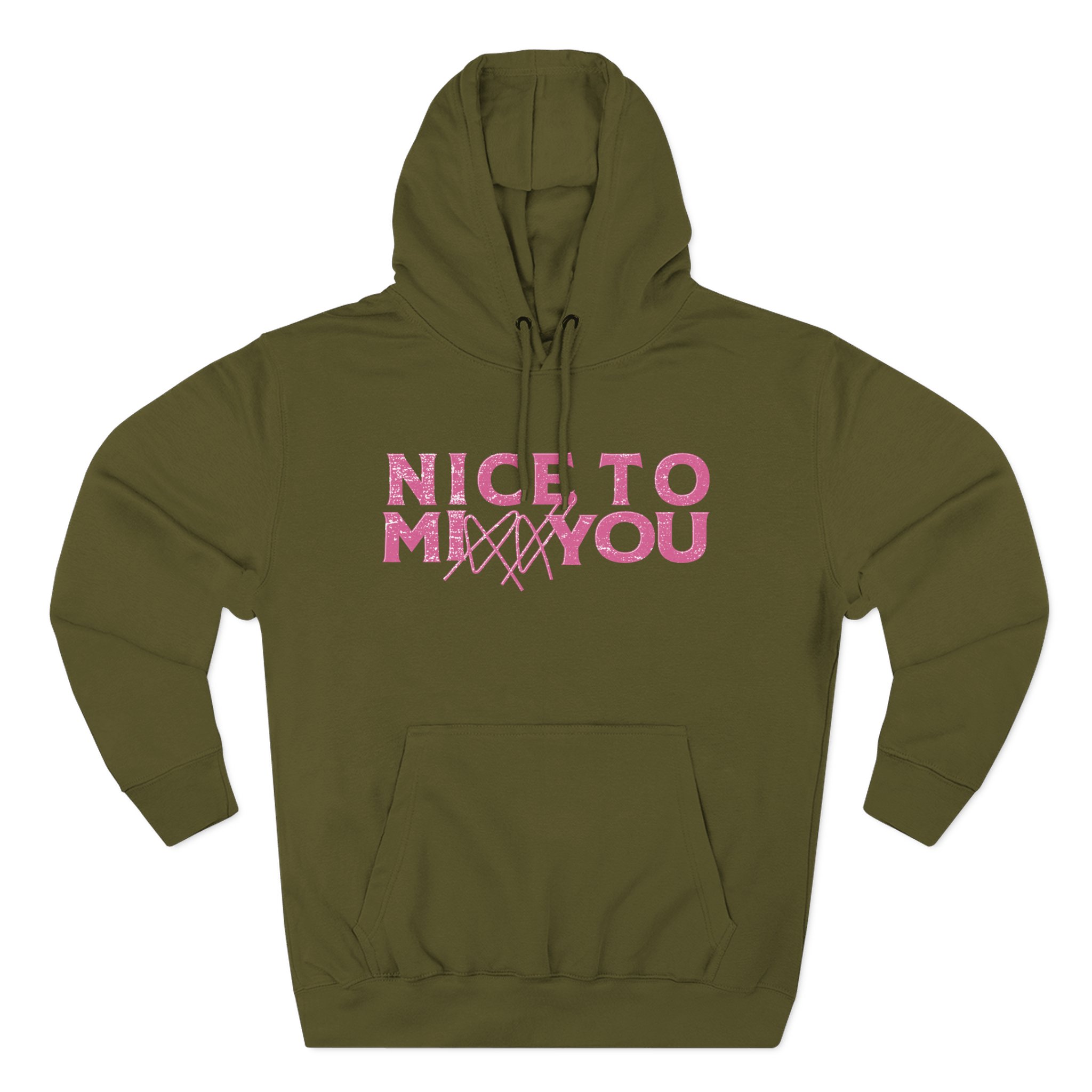 Nmixx Three-Panel Fleece Hoodie