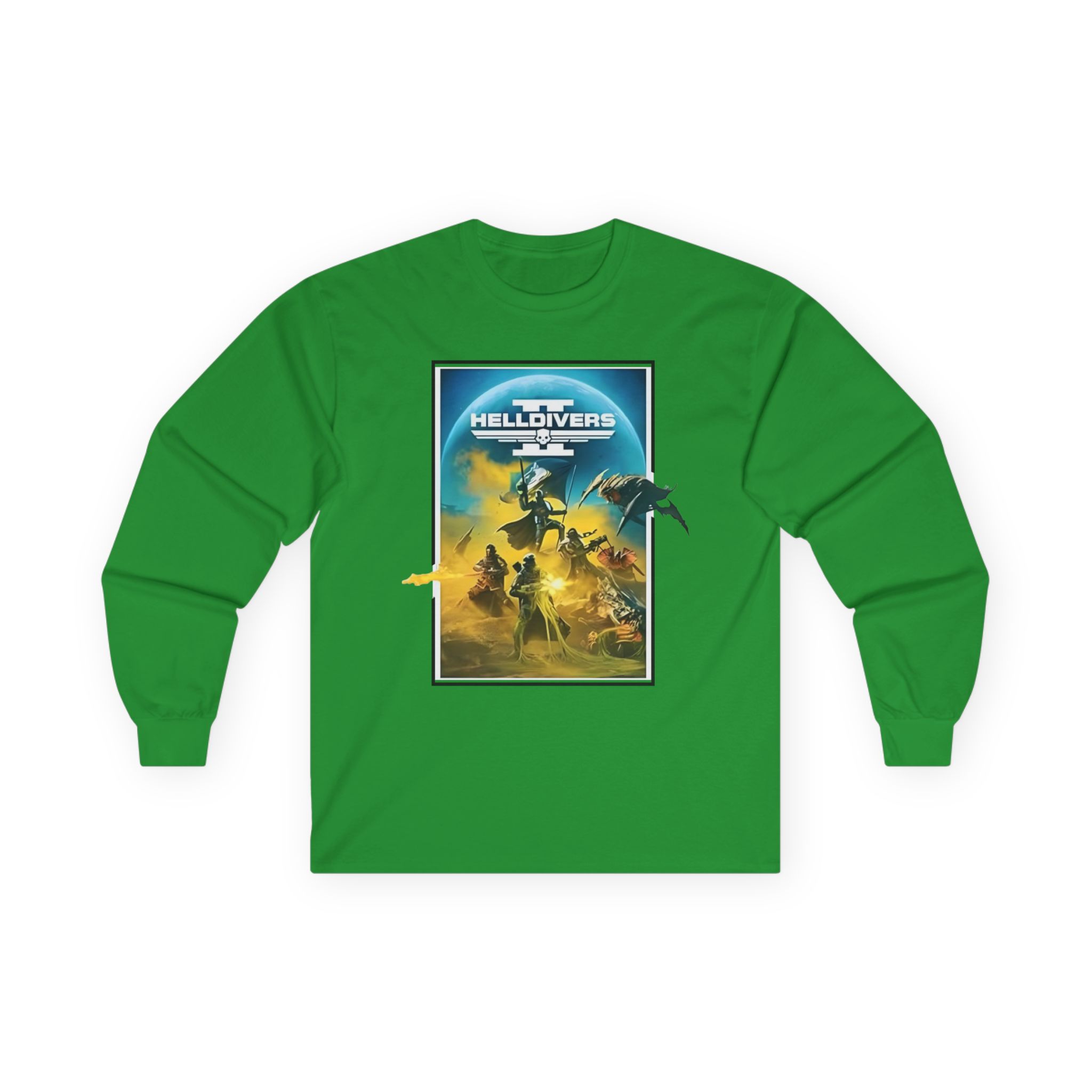 Helldivers Key Art Unisex Ultra Cotton Long Sleeve Tee