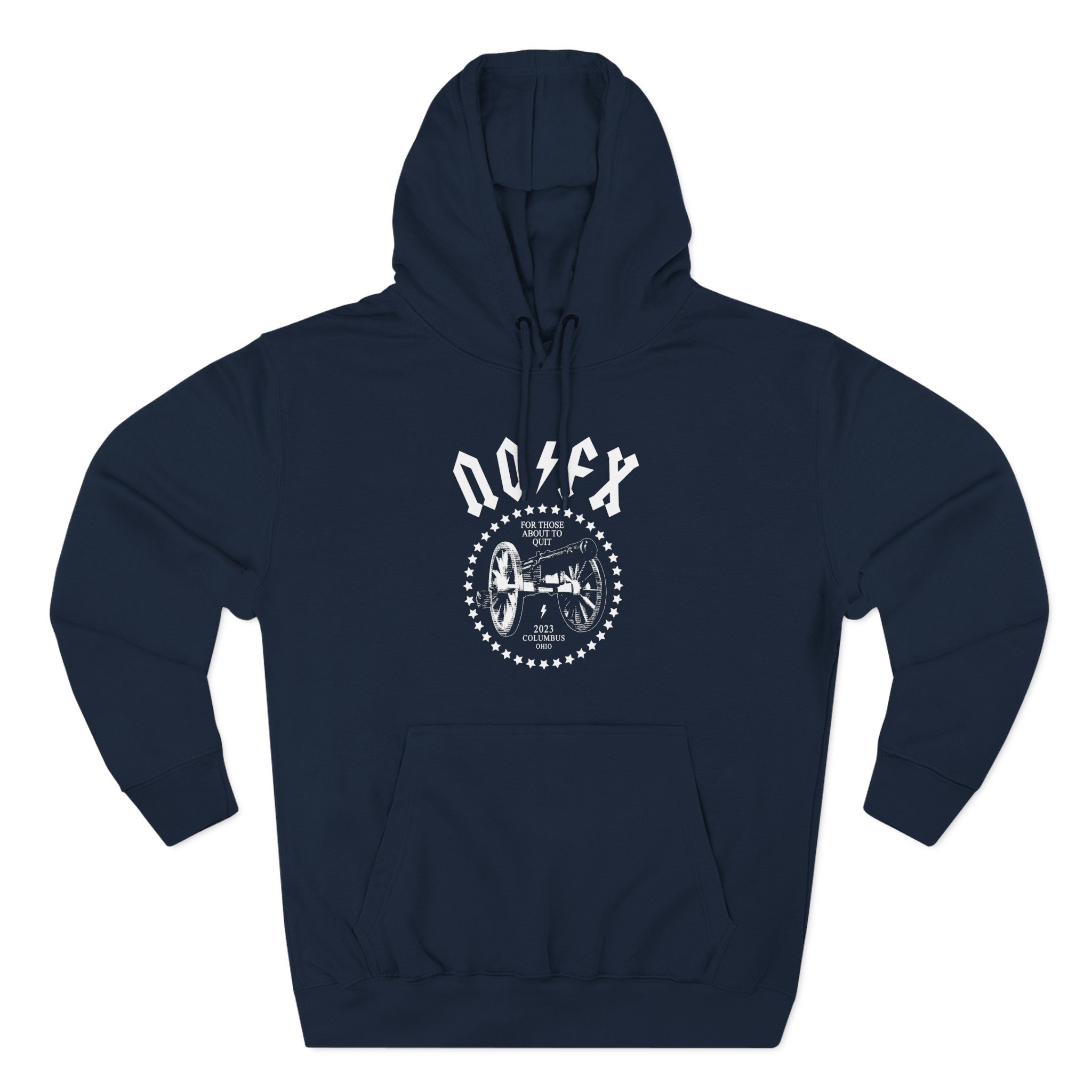 Nofx for Those About to Quit Three-Panel Fleece Hoodie