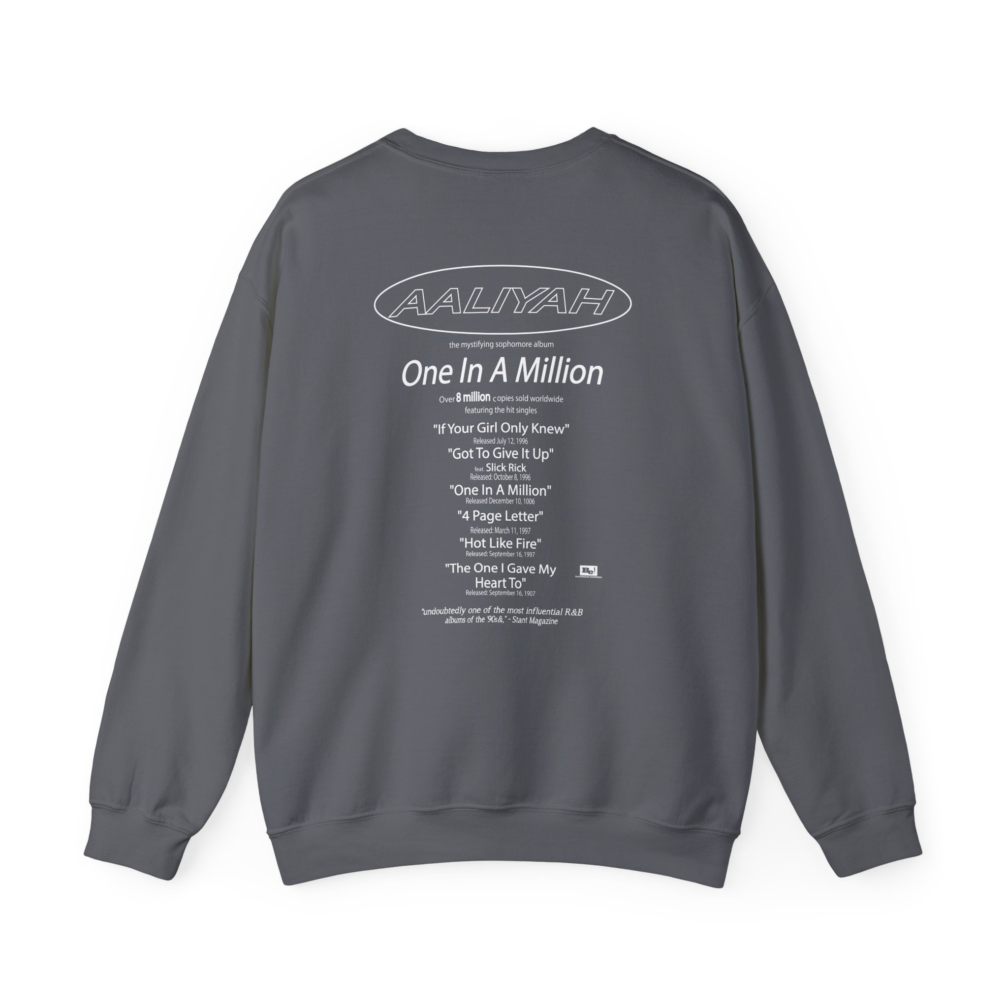 Aaliyah OIAM Photo Unisex Heavy Blendâ„¢ Crewneck Sweatshirt