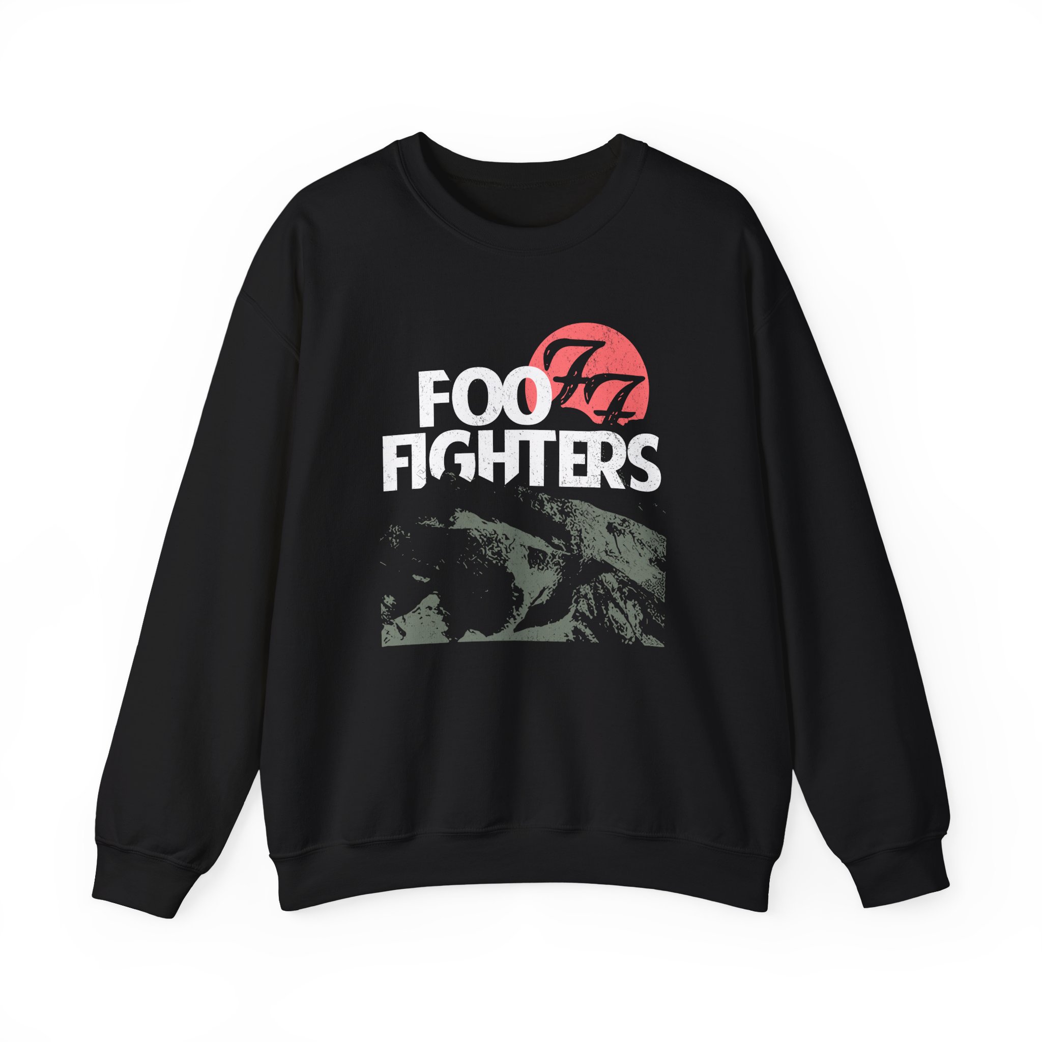 Foo Fighters Unisex Heavy Blendâ„¢ Crewneck Sweatshirt