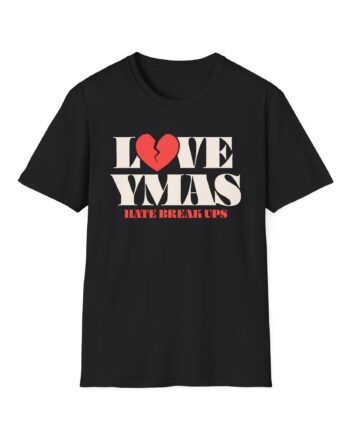 You Me at Six Love Ymas, Hate Breakups Unisex Softstyle T-Shirt