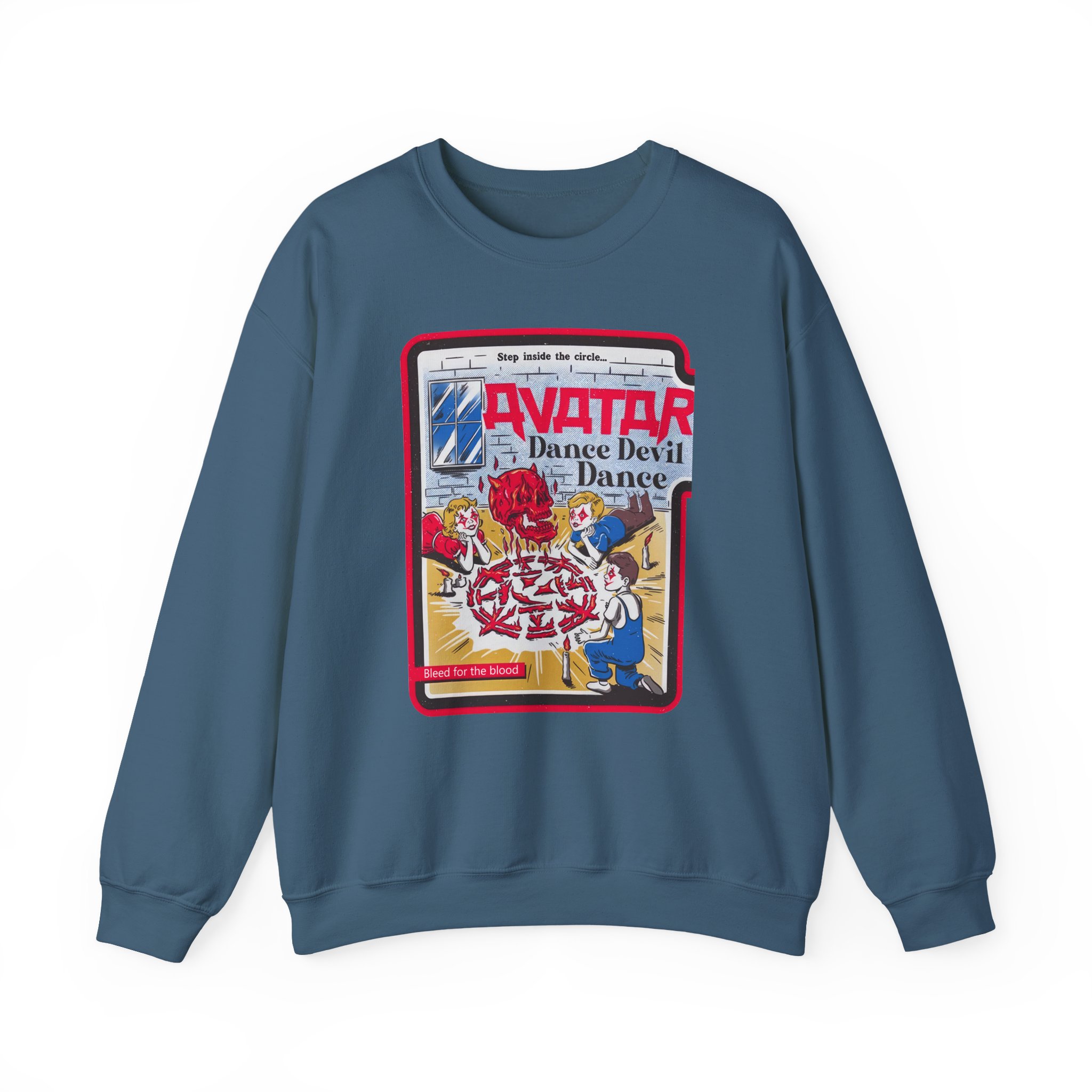 Avatar Band Ritual Ringer Unisex Heavy Blendâ„¢ Crewneck Sweatshirt