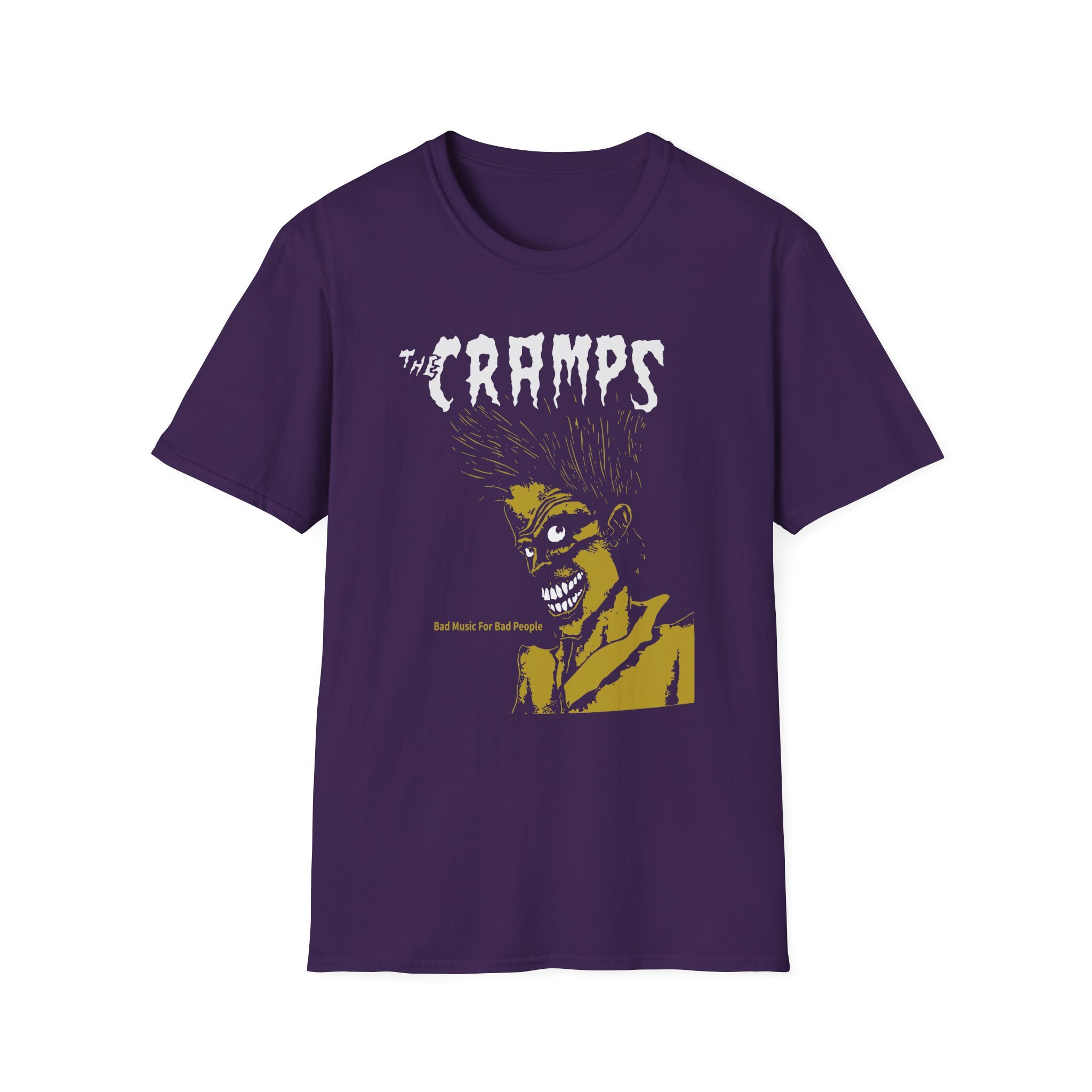 The Cramps Bad Music for Bad People Unisex Softstyle T-Shirt