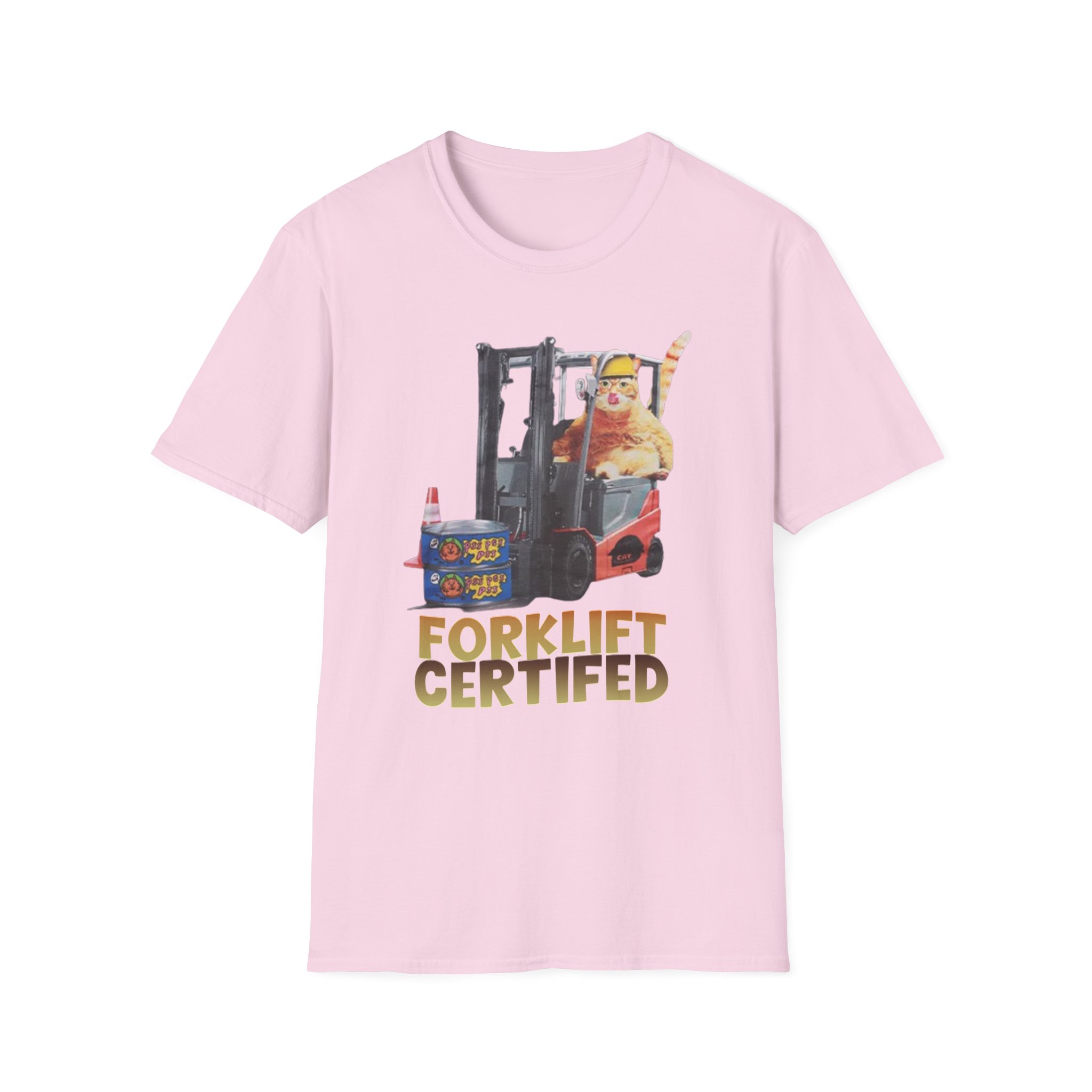 William Osman Forklift Certified Unisex Softstyle T-Shirt