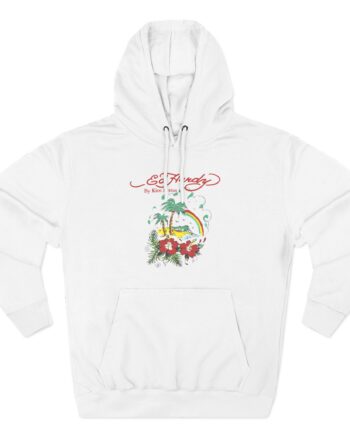 Kim Petras Tropical Scene Lettuce Three-Panel Fleece Hoodie