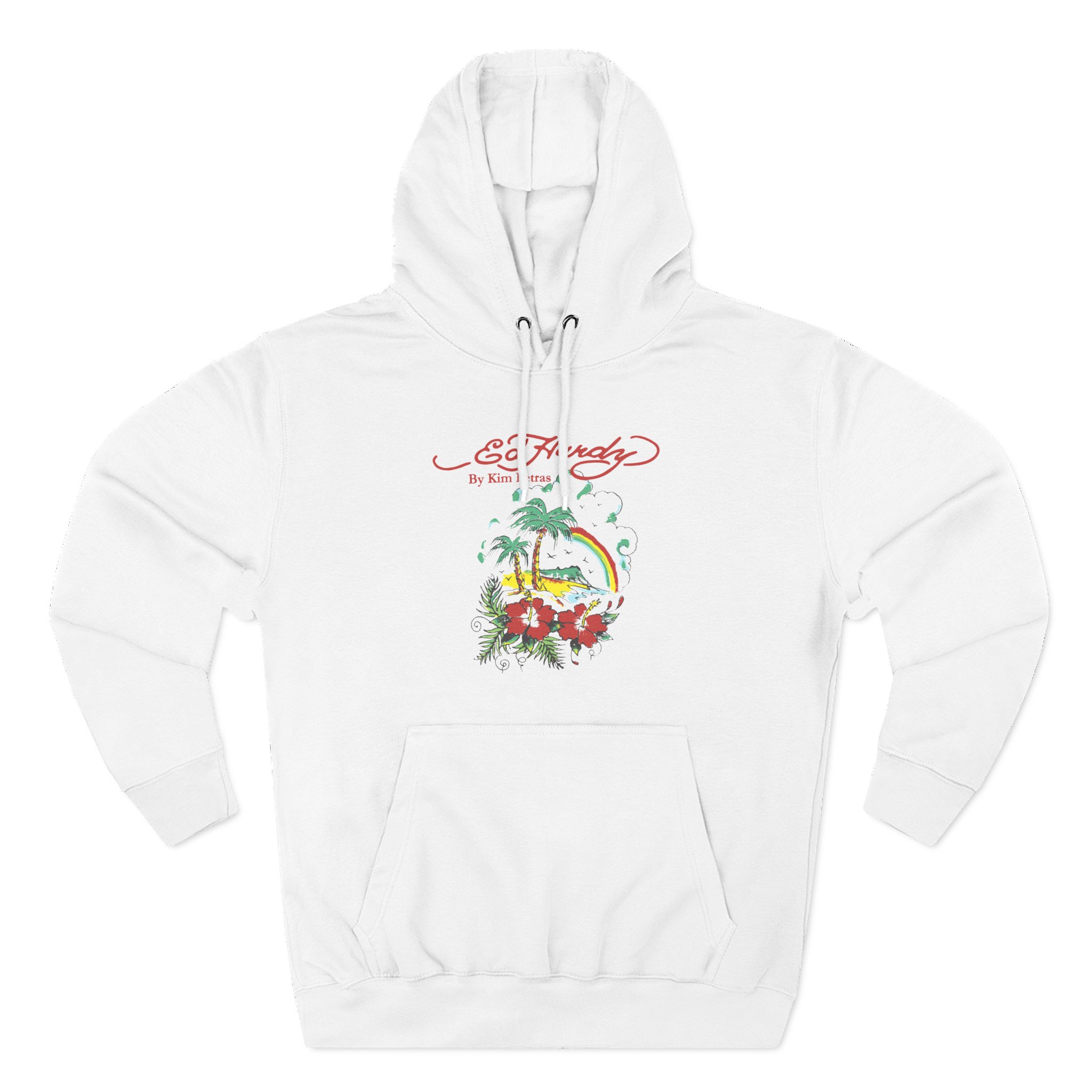 Kim Petras Tropical Scene Lettuce Three-Panel Fleece Hoodie