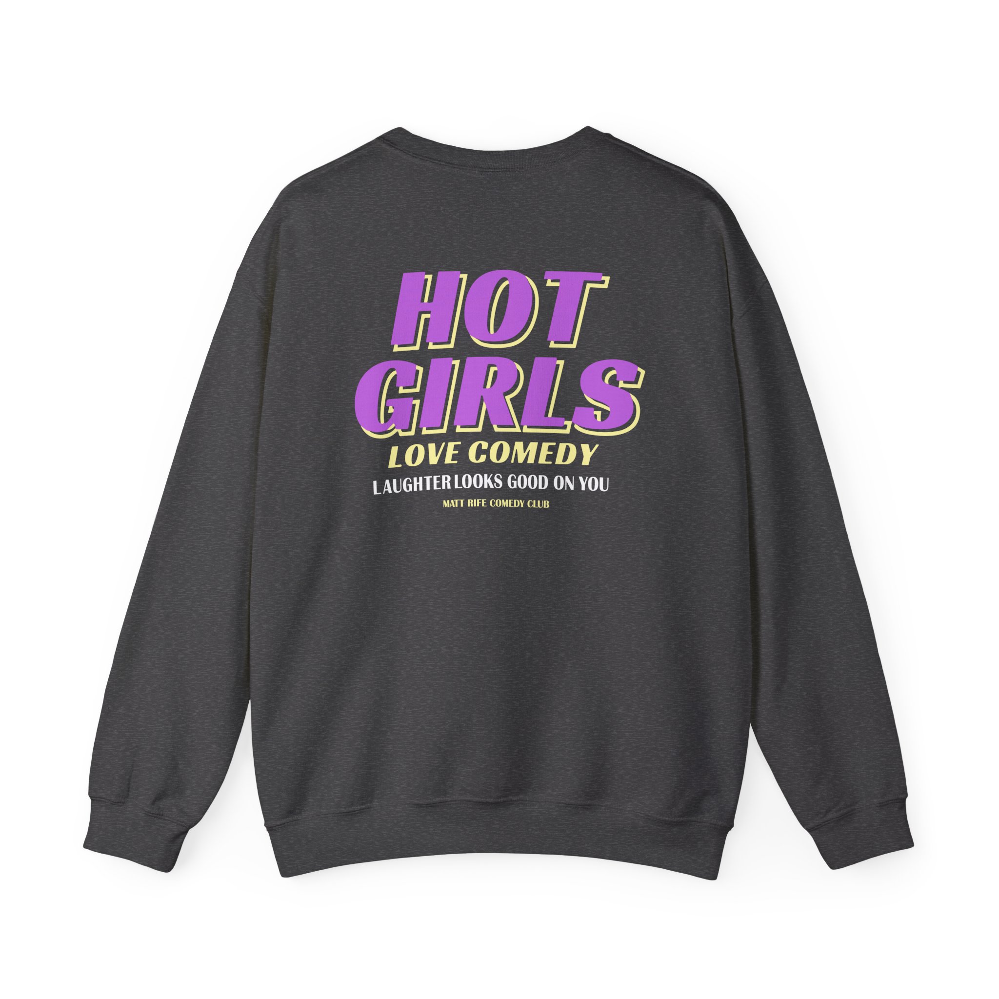 Matt Rife Hot Girls Love Comedy Unisex Heavy Blendâ„¢ Crewneck Sweatshirt