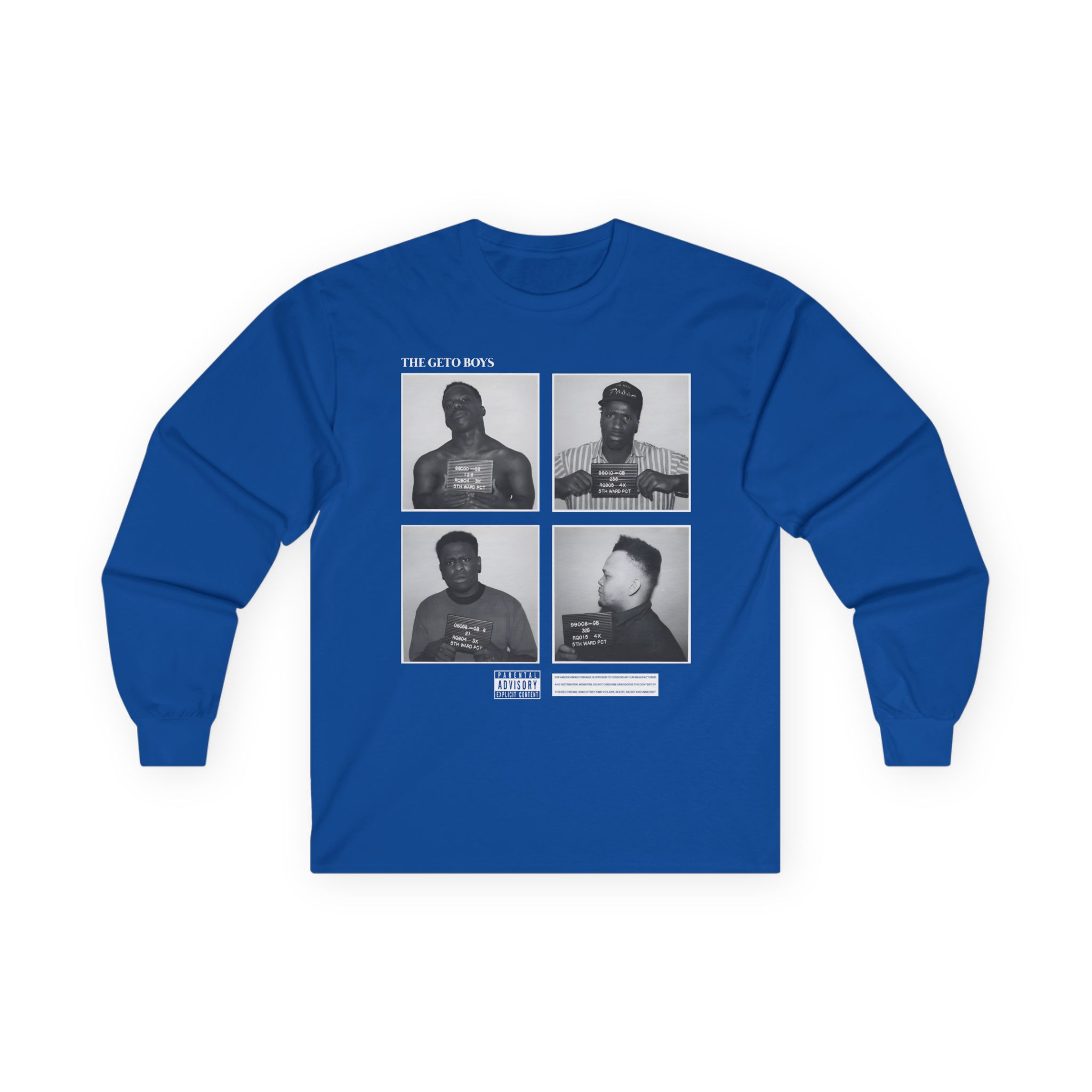 Geto Boys Unisex Ultra Cotton Long Sleeve Tee