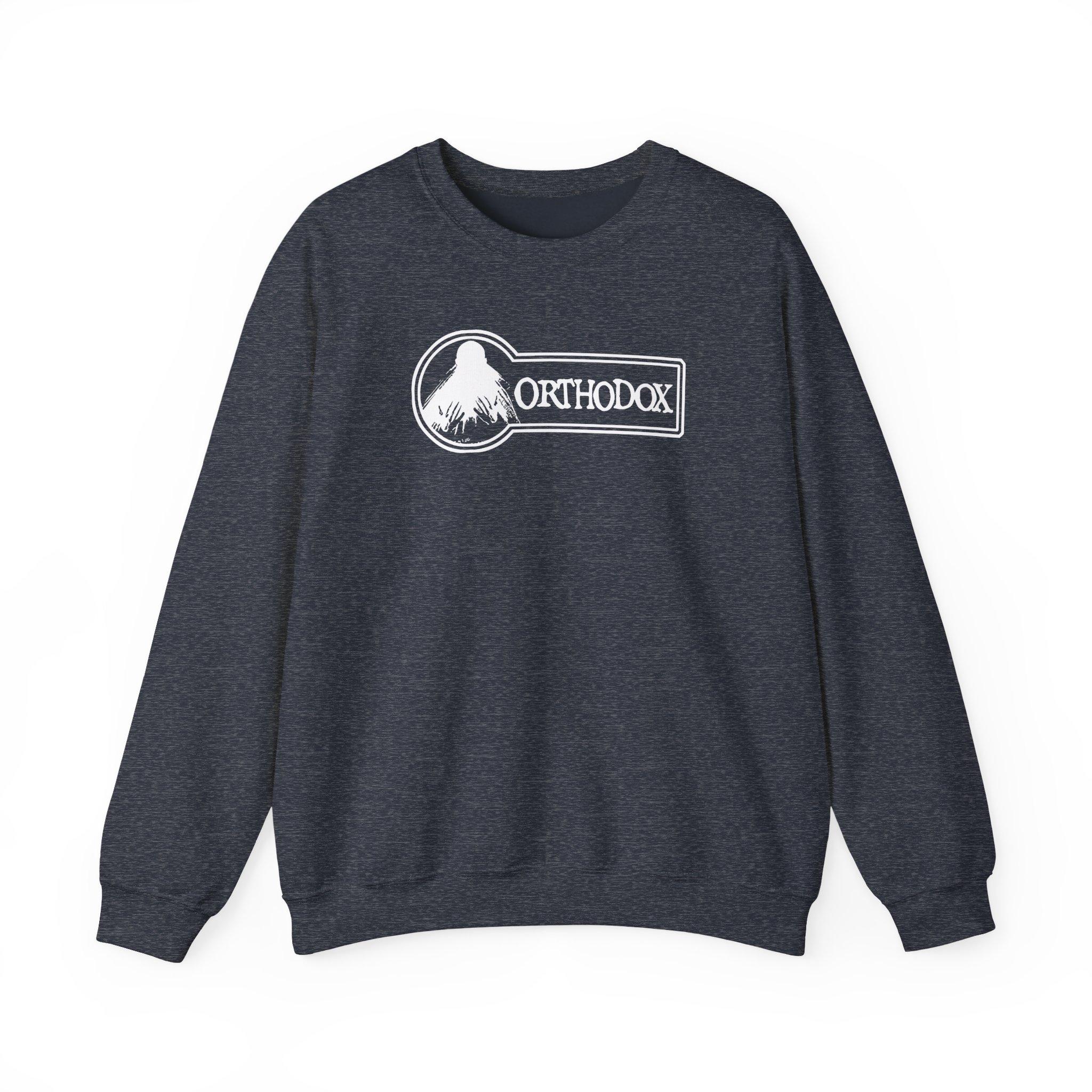 Orthodox Violet Logo Unisex Heavy Blendâ„¢ Crewneck Sweatshirt