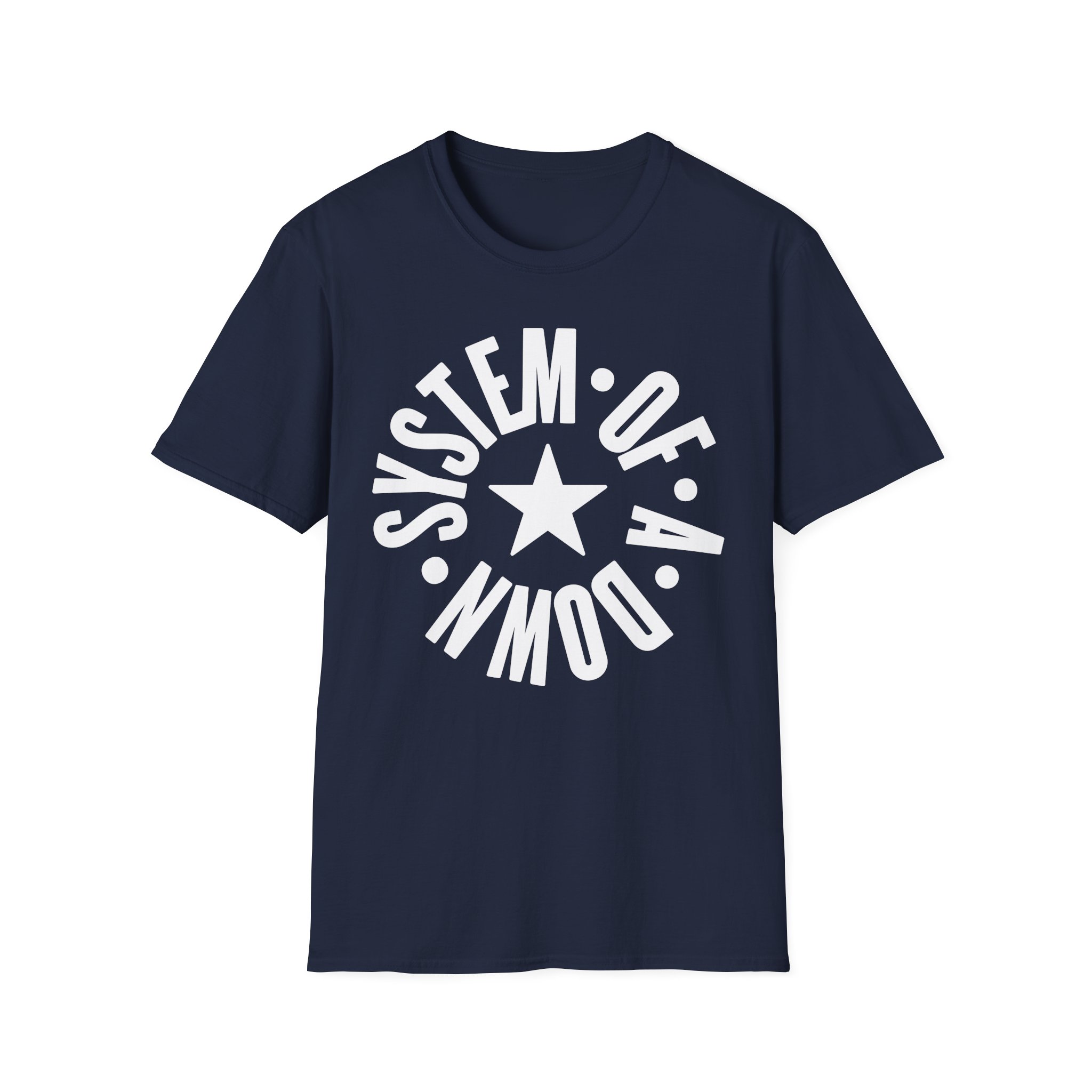 System of a Down Full Circle Logo Kids Unisex Softstyle T-Shirt