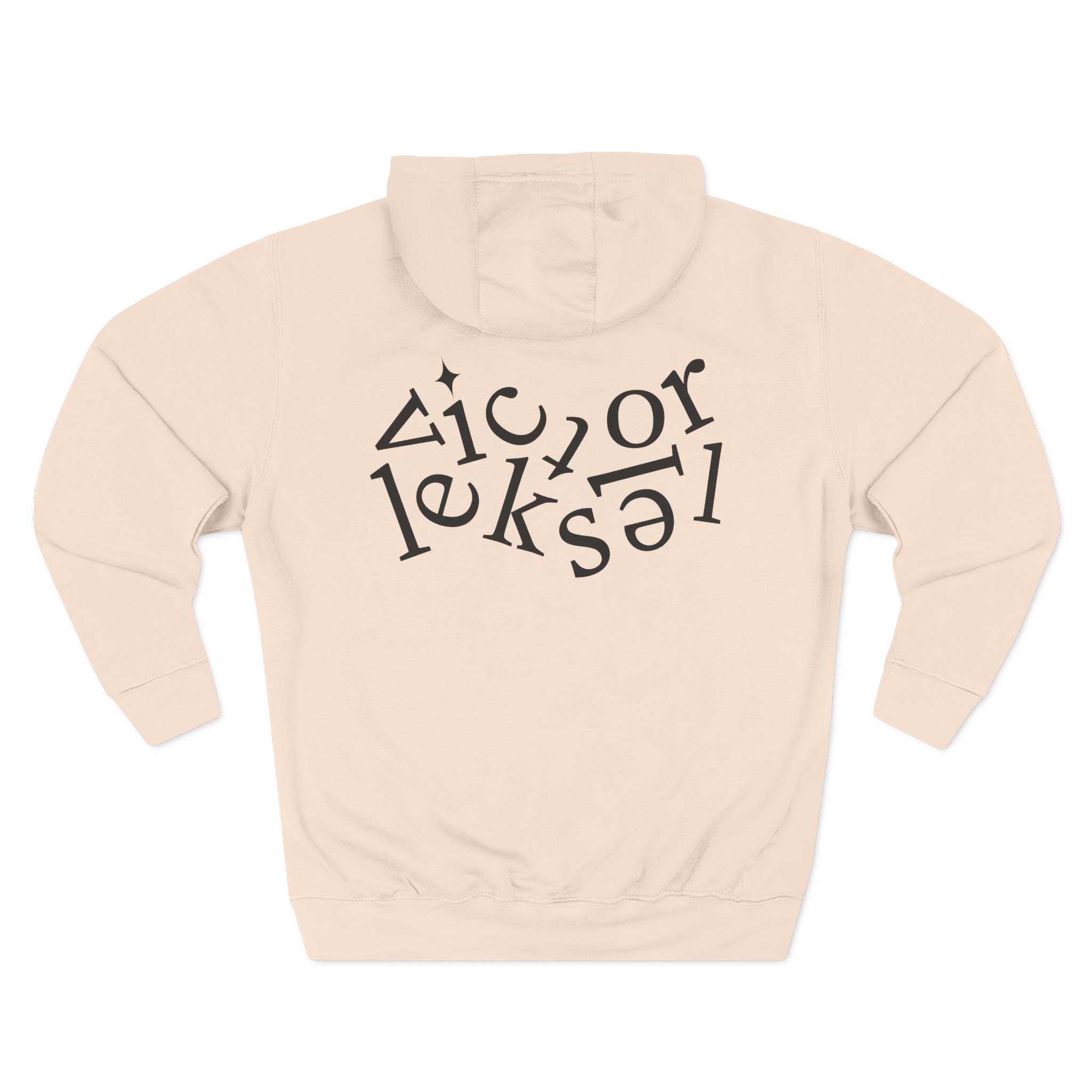 Victor Leksell Three-Panel Fleece Hoodie