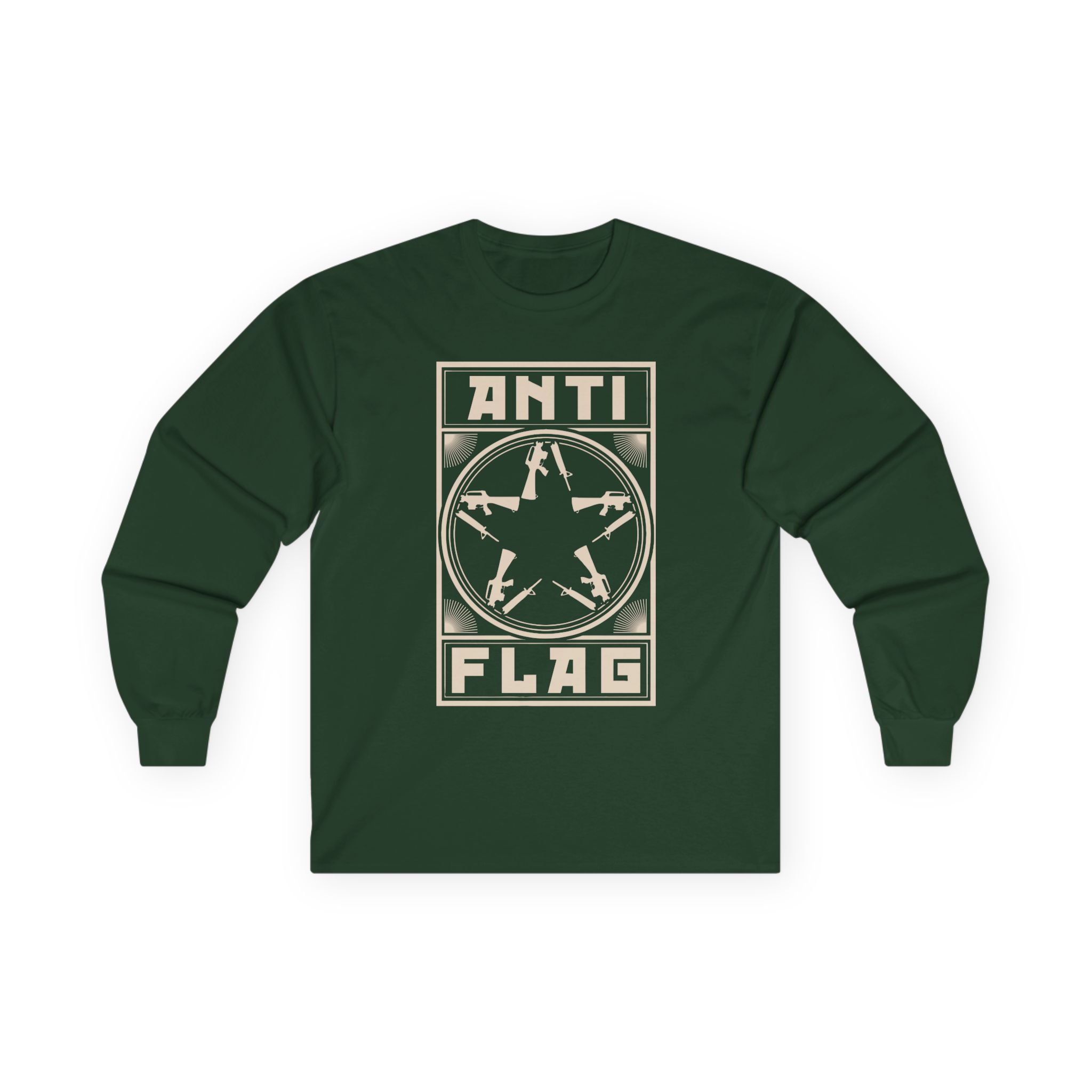 Anti Flag Comrade Gunstar Unisex Ultra Cotton Long Sleeve Tee