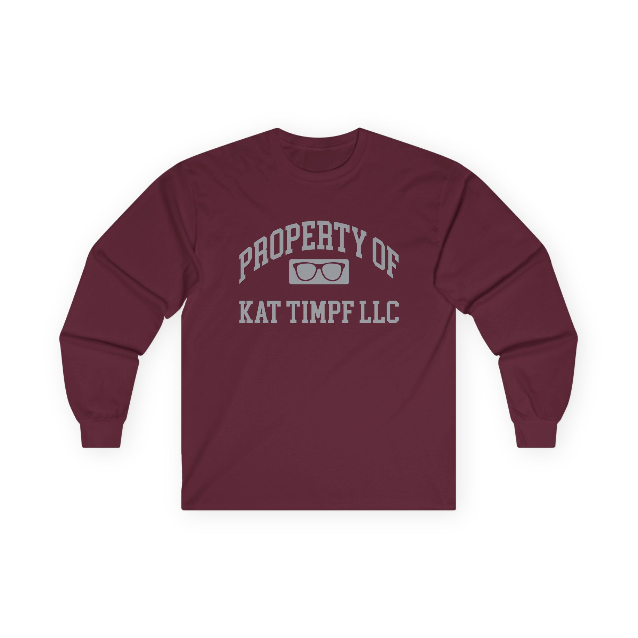 Kat Timpf Property of Kat Timpf, Llc Unisex Ultra Cotton Long Sleeve Tee