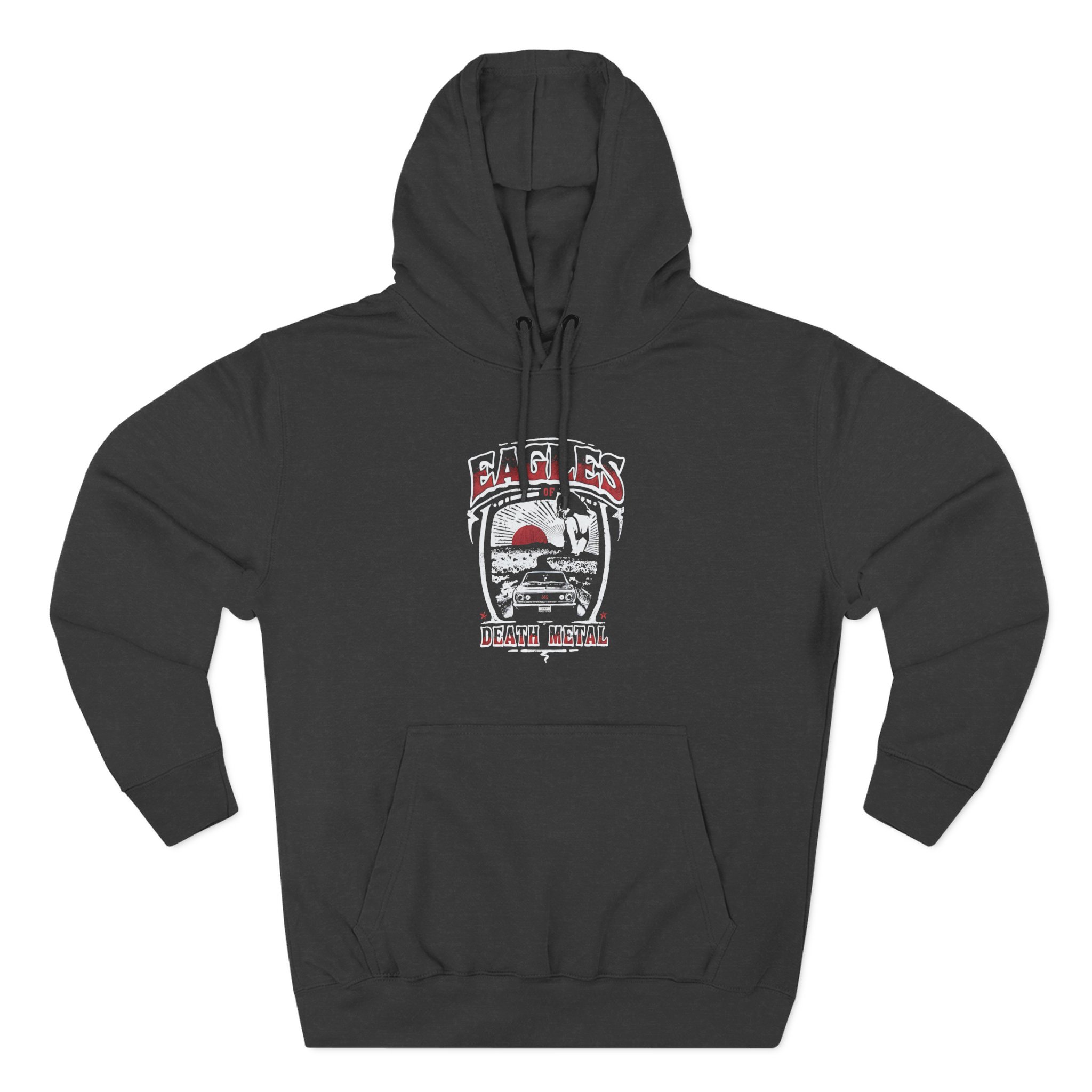 Eagles of Death Metal Muscle Car Three-Panel Fleece Hoodie