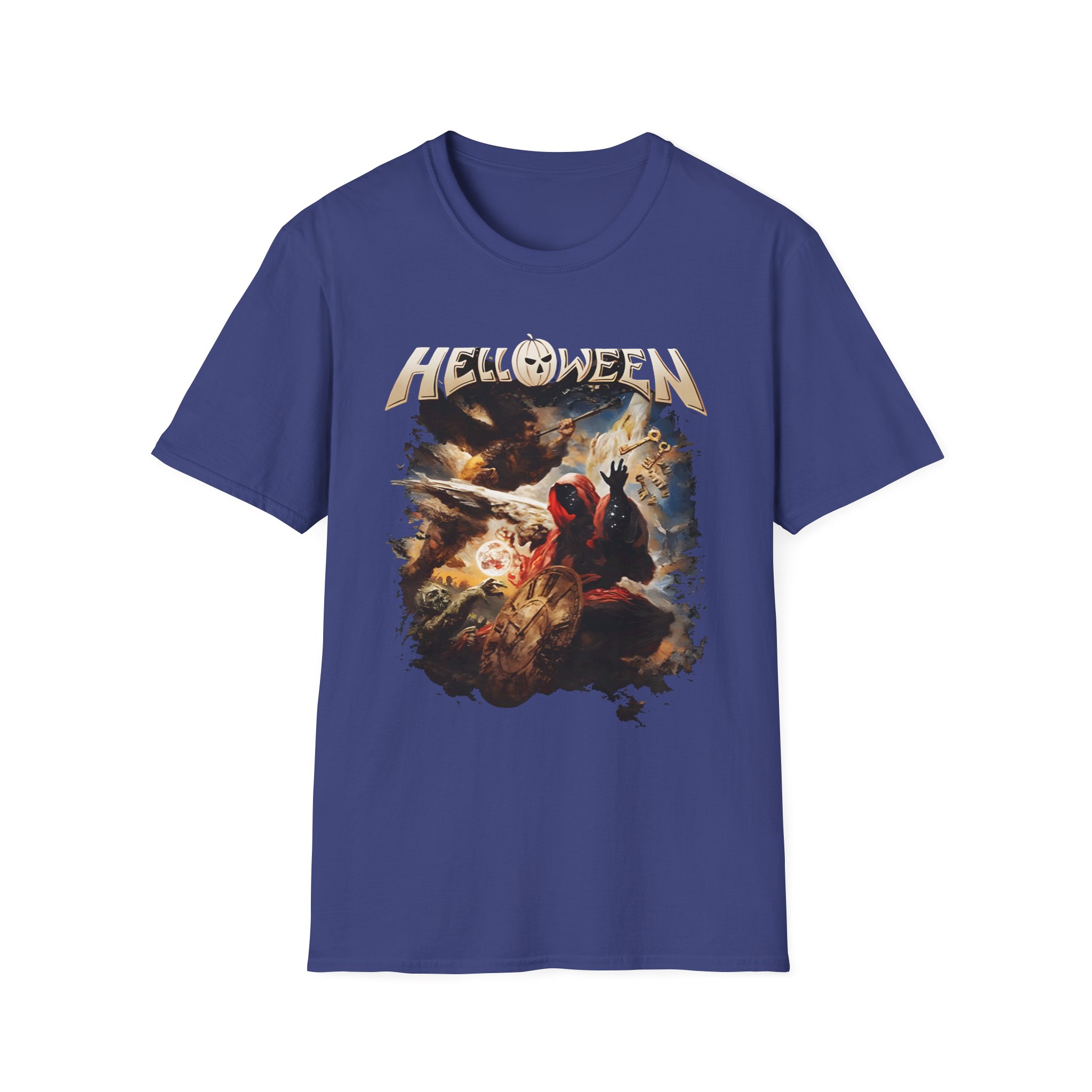 Helloween United Forces World Tour Unisex Softstyle T-Shirt
