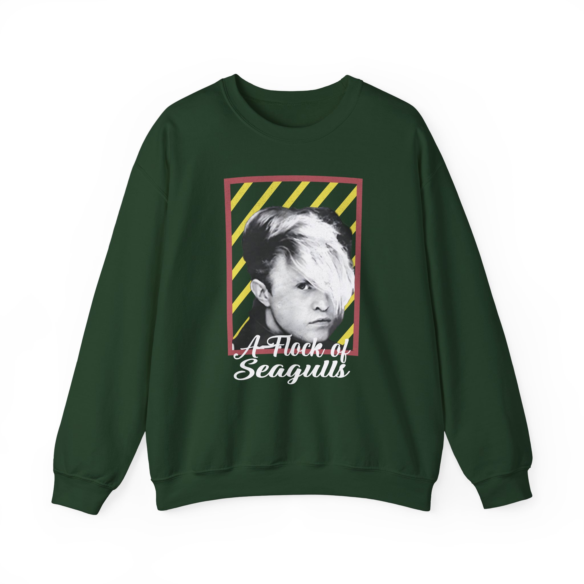 A Flock of Seagulls Neon Unisex Heavy Blendâ„¢ Crewneck Sweatshirt