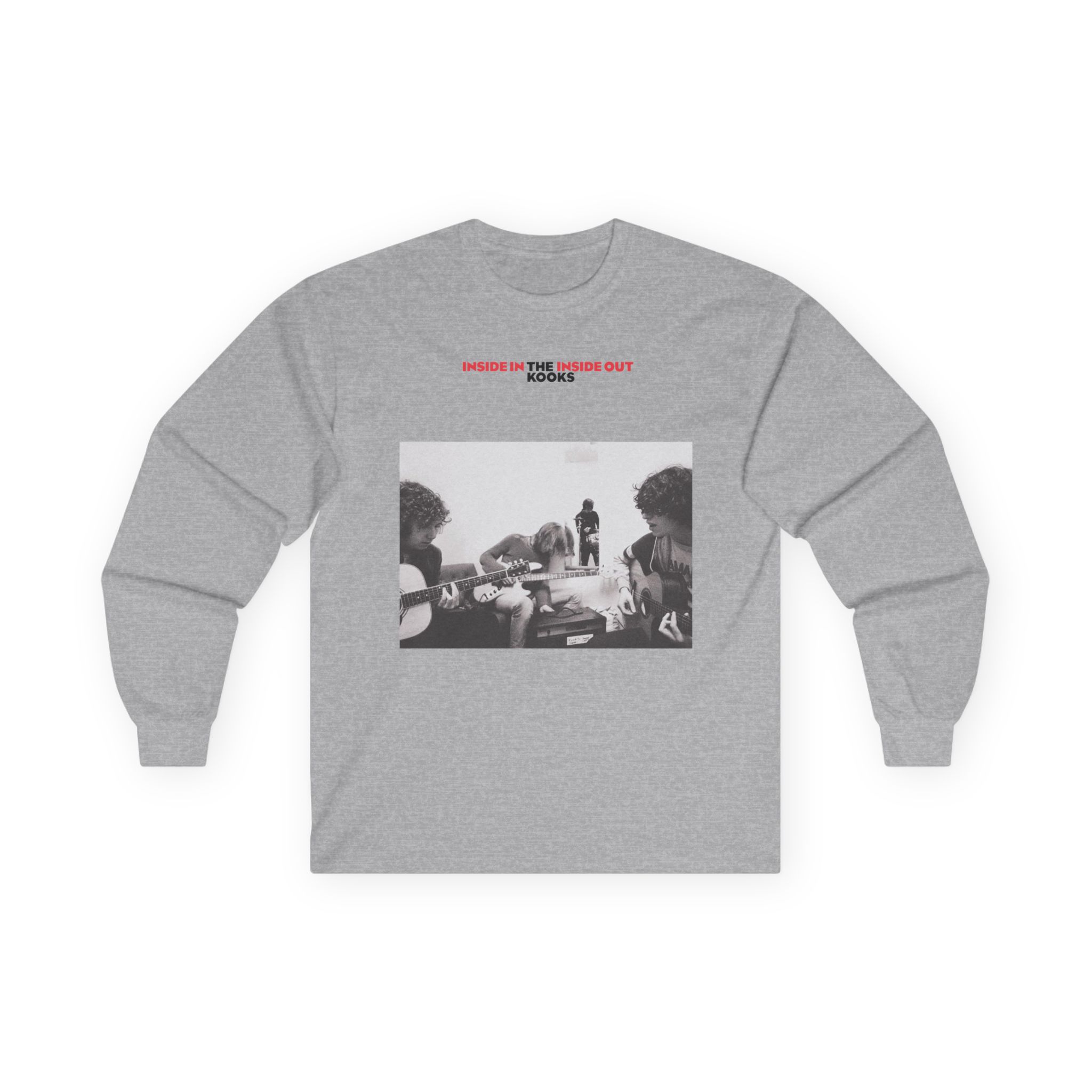 The Kooks Inside In inside Out Album Cover Unisex Ultra Cotton Long Sleeve Tee