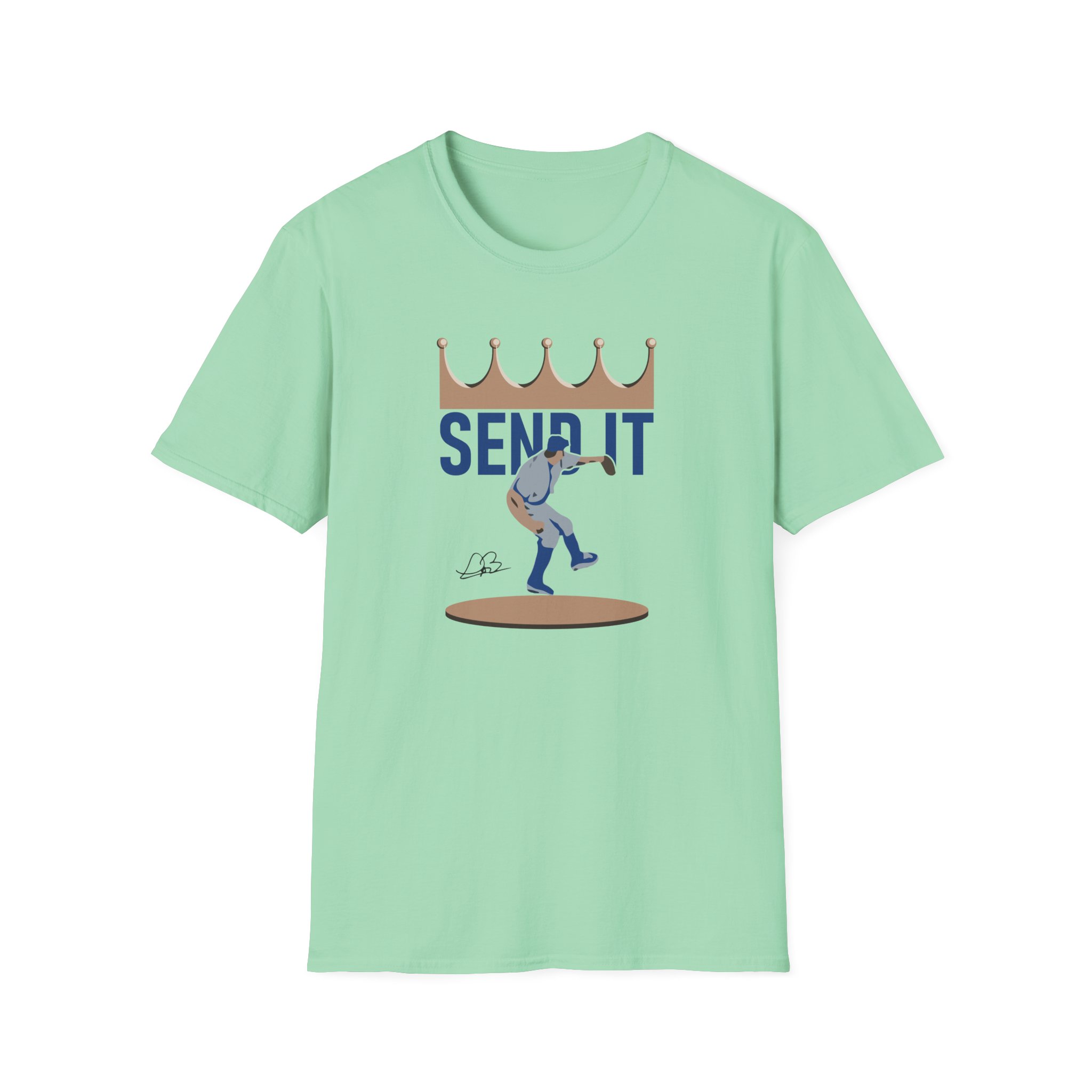 Trevor Bauer Send It Unisex Softstyle T-Shirt